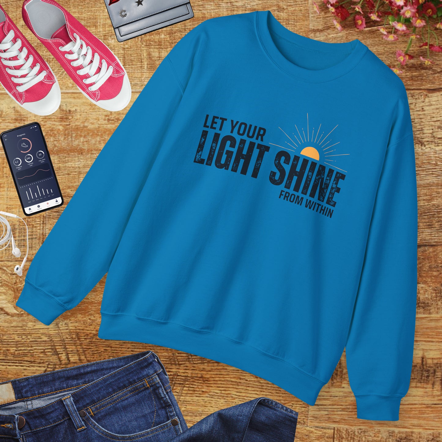 🌞Let Your Light Shine From Within - Radiance Crewneck Sweatshirt