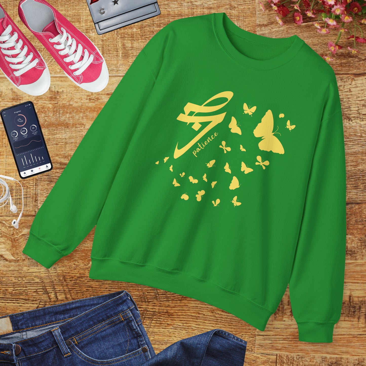 🦋SABR – Patience in Flight Crewneck Sweatshirt
