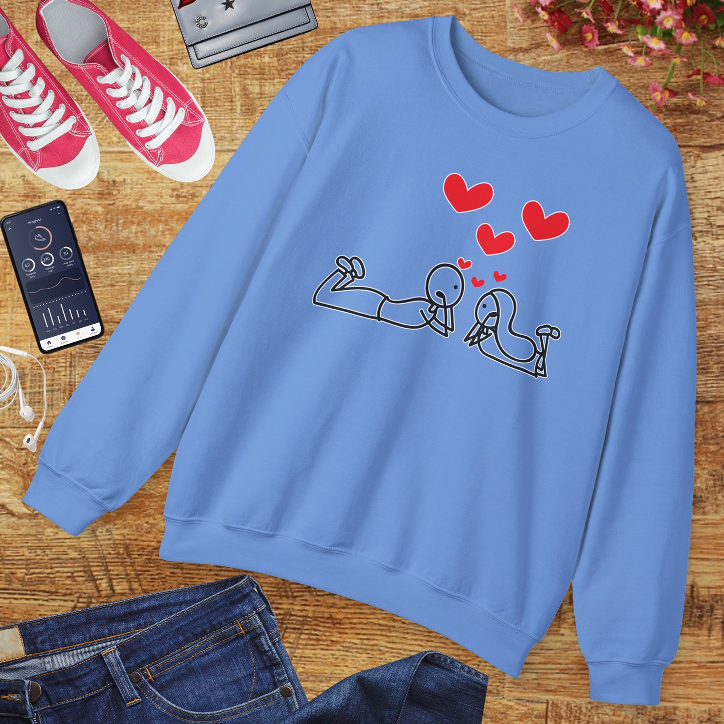 💞Love Looks Like This - Cozy Connection Sweatshirt