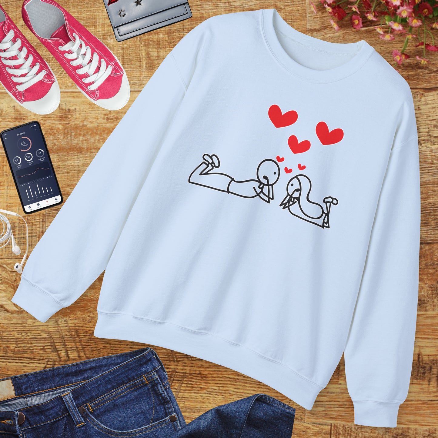 💞Love Looks Like This - Cozy Connection Sweatshirt