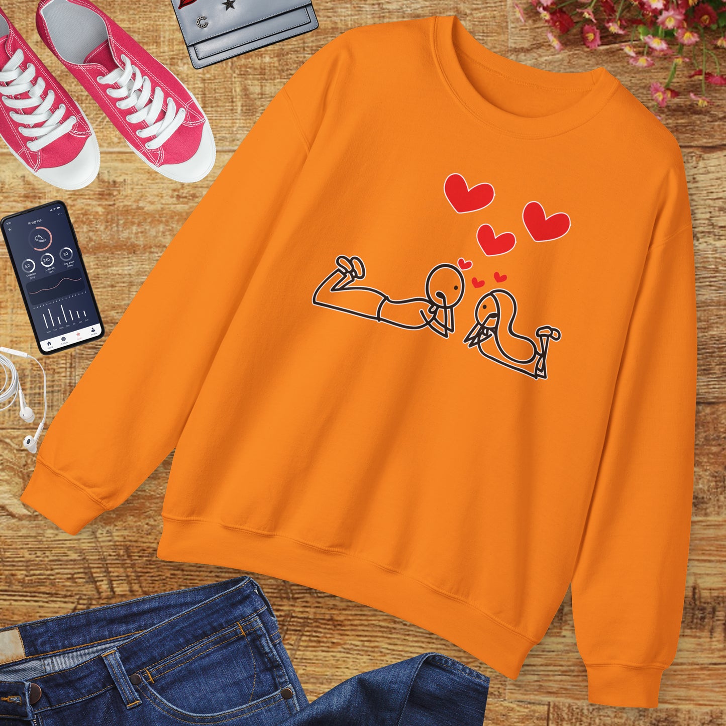 💞Love Looks Like This - Cozy Connection Sweatshirt