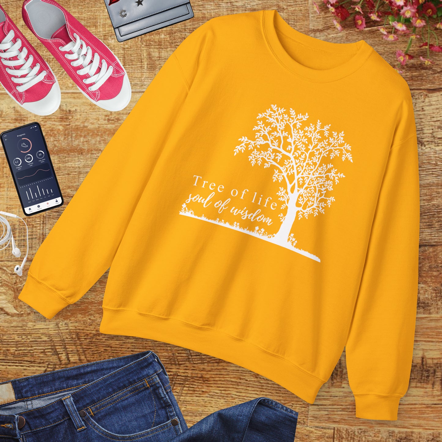 🌳Tree of Life 🌿 - Soul of Wisdom Crewneck Sweatshirt