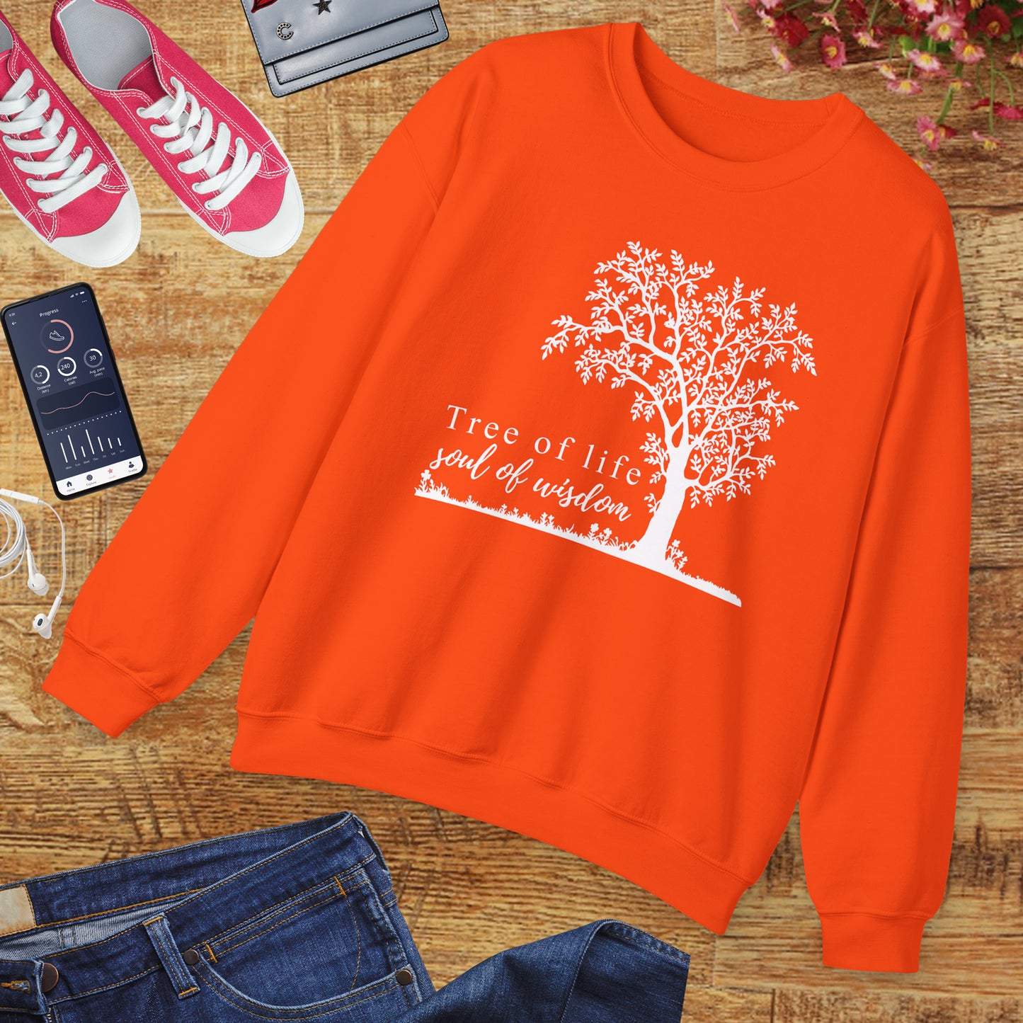 🌳Tree of Life 🌿 - Soul of Wisdom Crewneck Sweatshirt