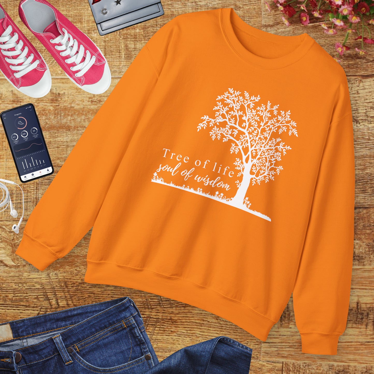 🌳Tree of Life 🌿 - Soul of Wisdom Crewneck Sweatshirt