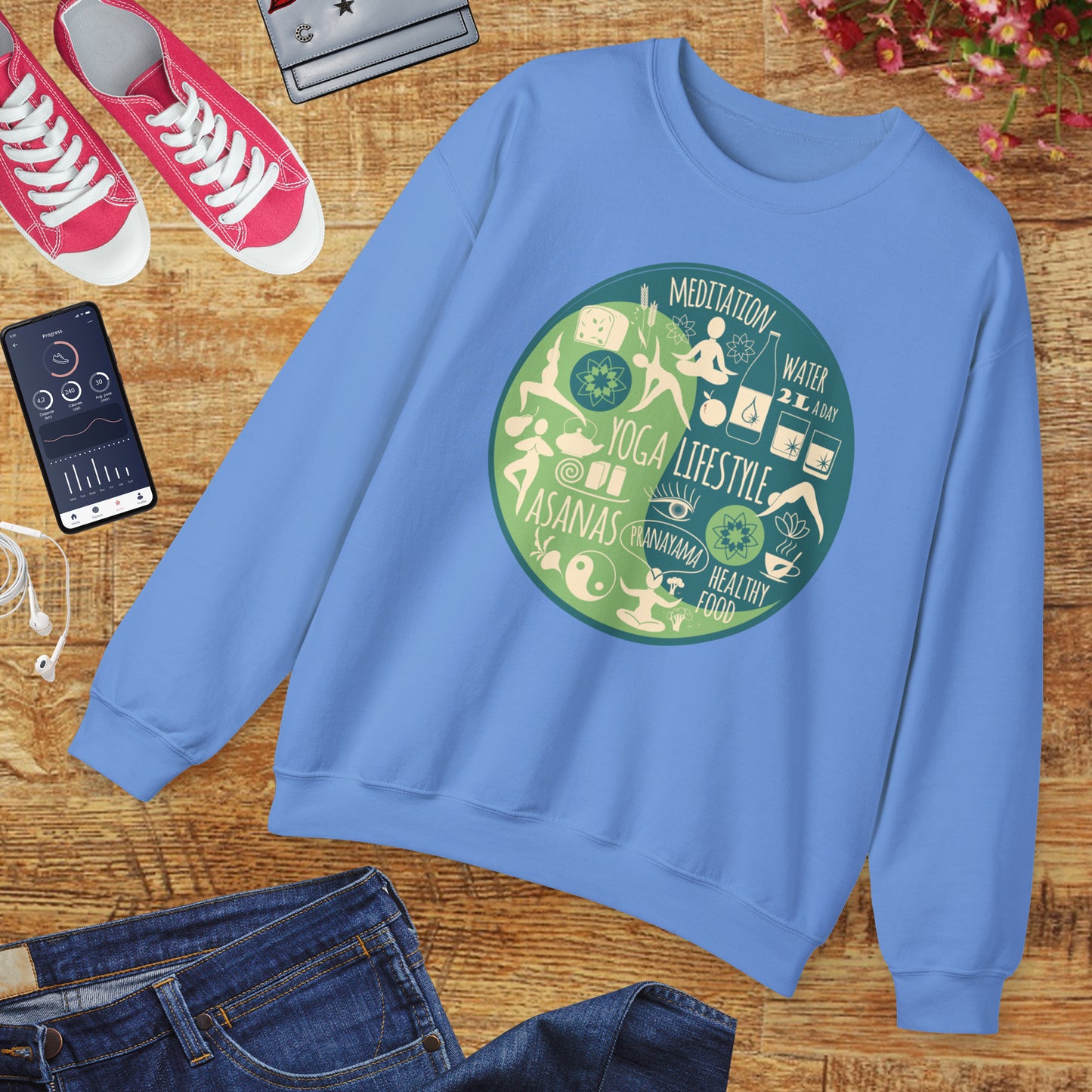🌀Align Within - Live the Yoga Way Crewneck Sweatshirt