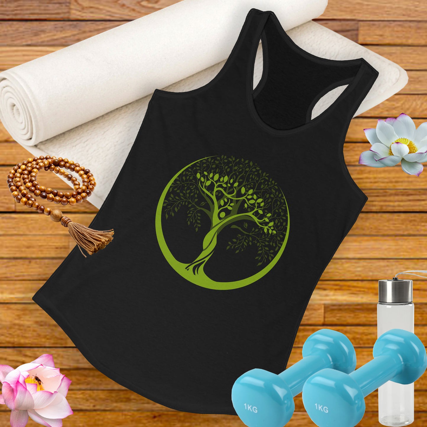 Embodied Growth Racerback Tank - Tree of Life, Tree of You
