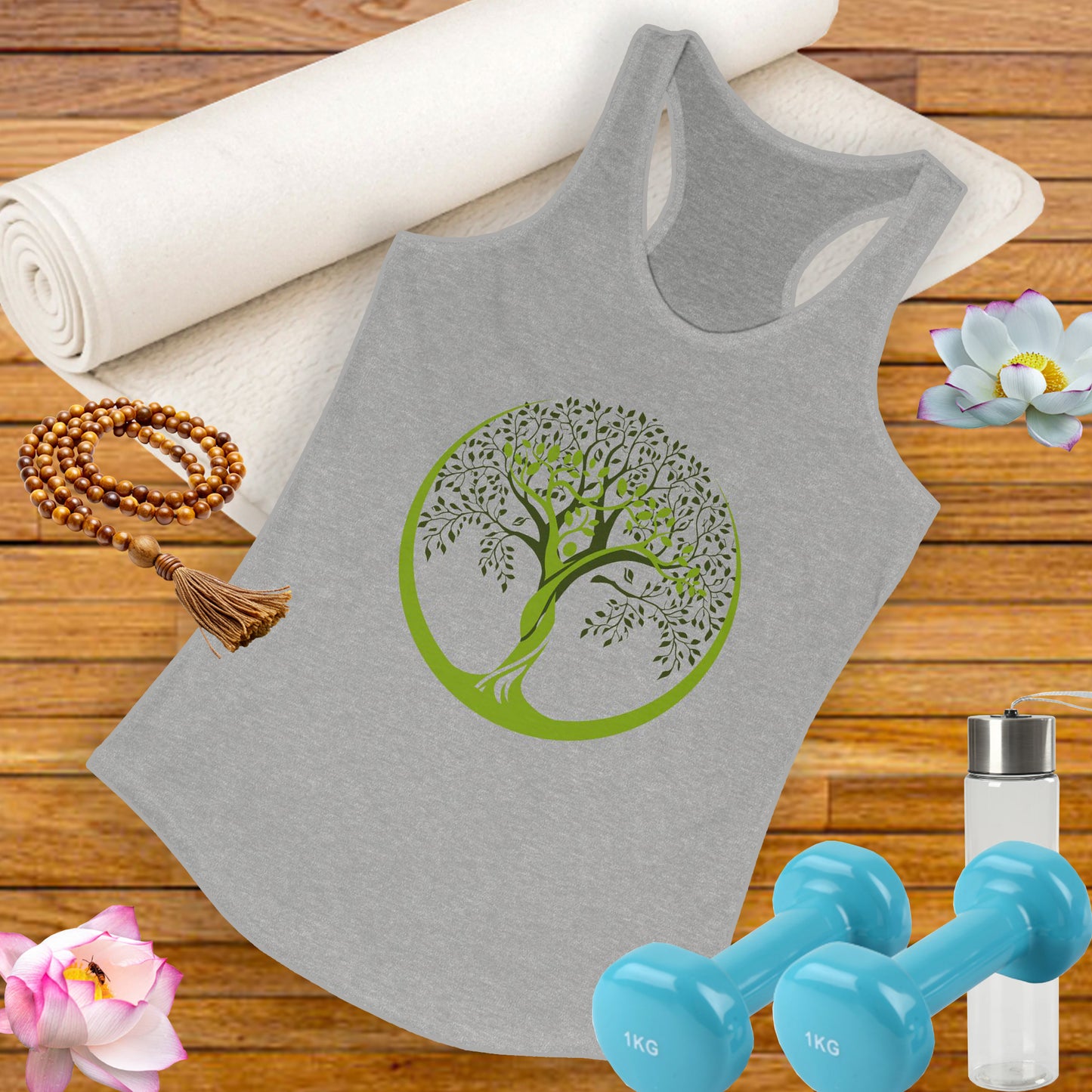 Embodied Growth Racerback Tank - Tree of Life, Tree of You