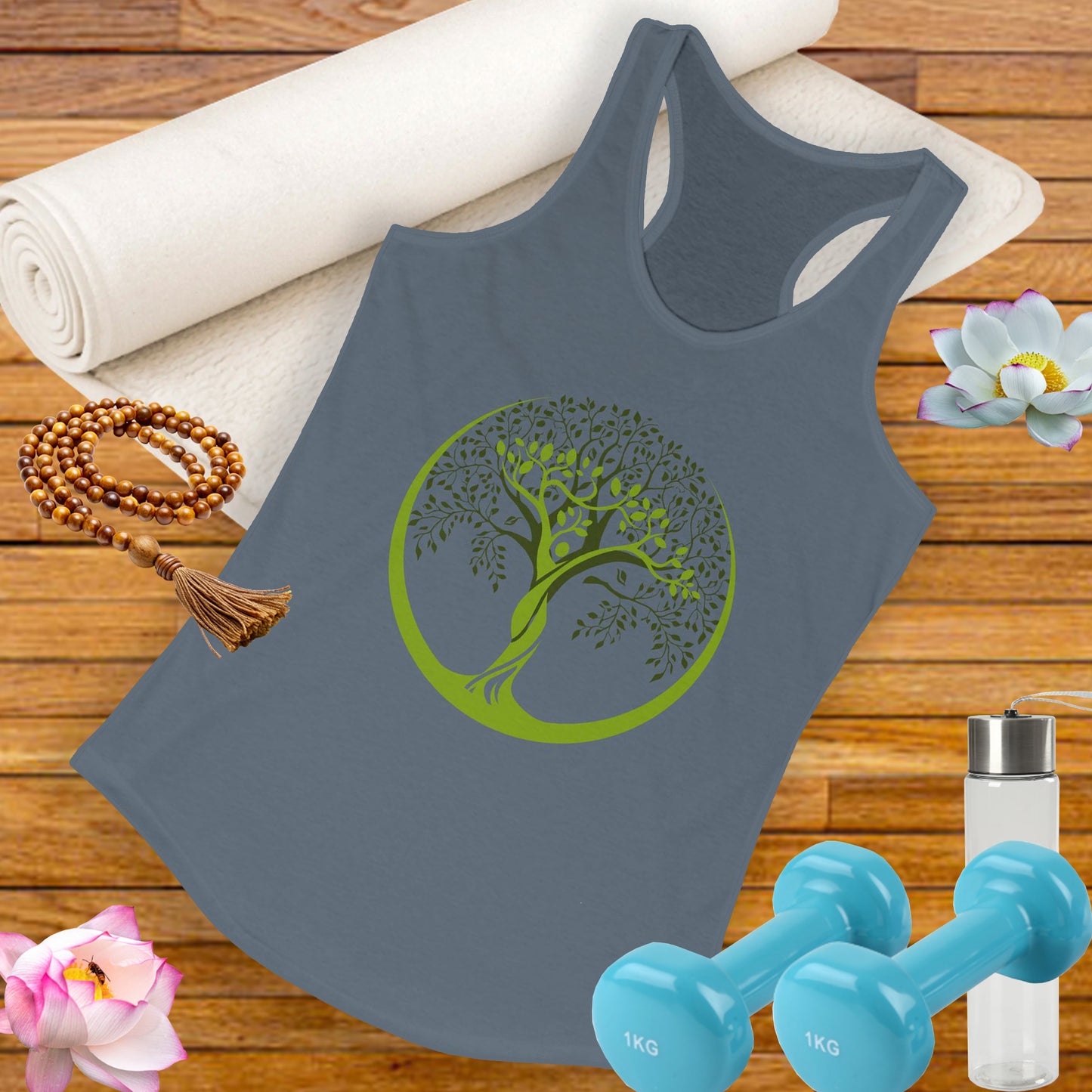 Embodied Growth Racerback Tank - Tree of Life, Tree of You