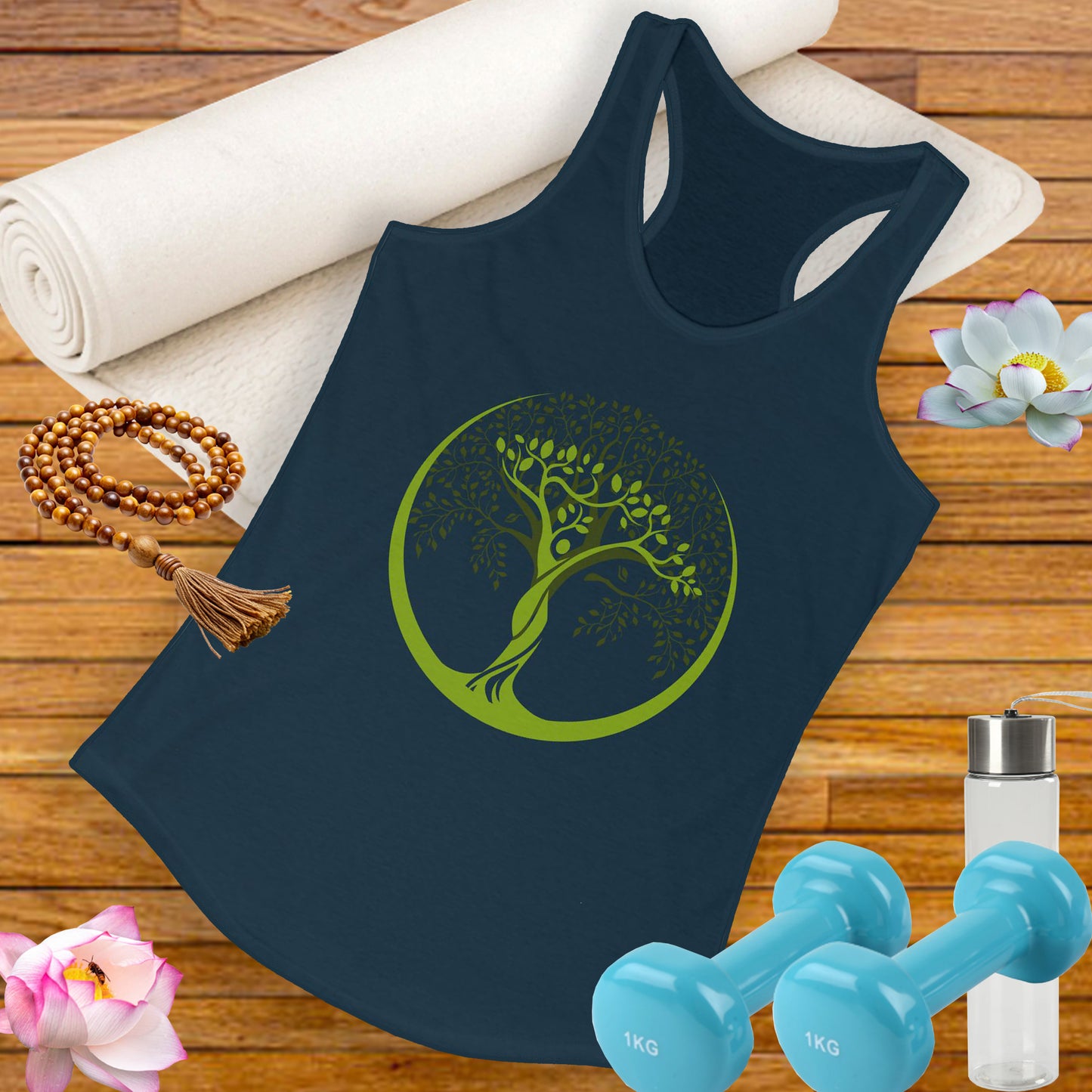 Embodied Growth Racerback Tank - Tree of Life, Tree of You