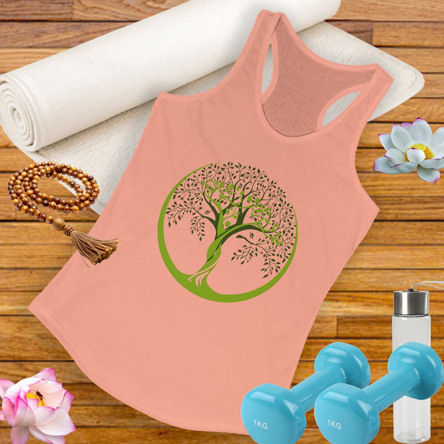 Embodied Growth Racerback Tank - Tree of Life, Tree of You