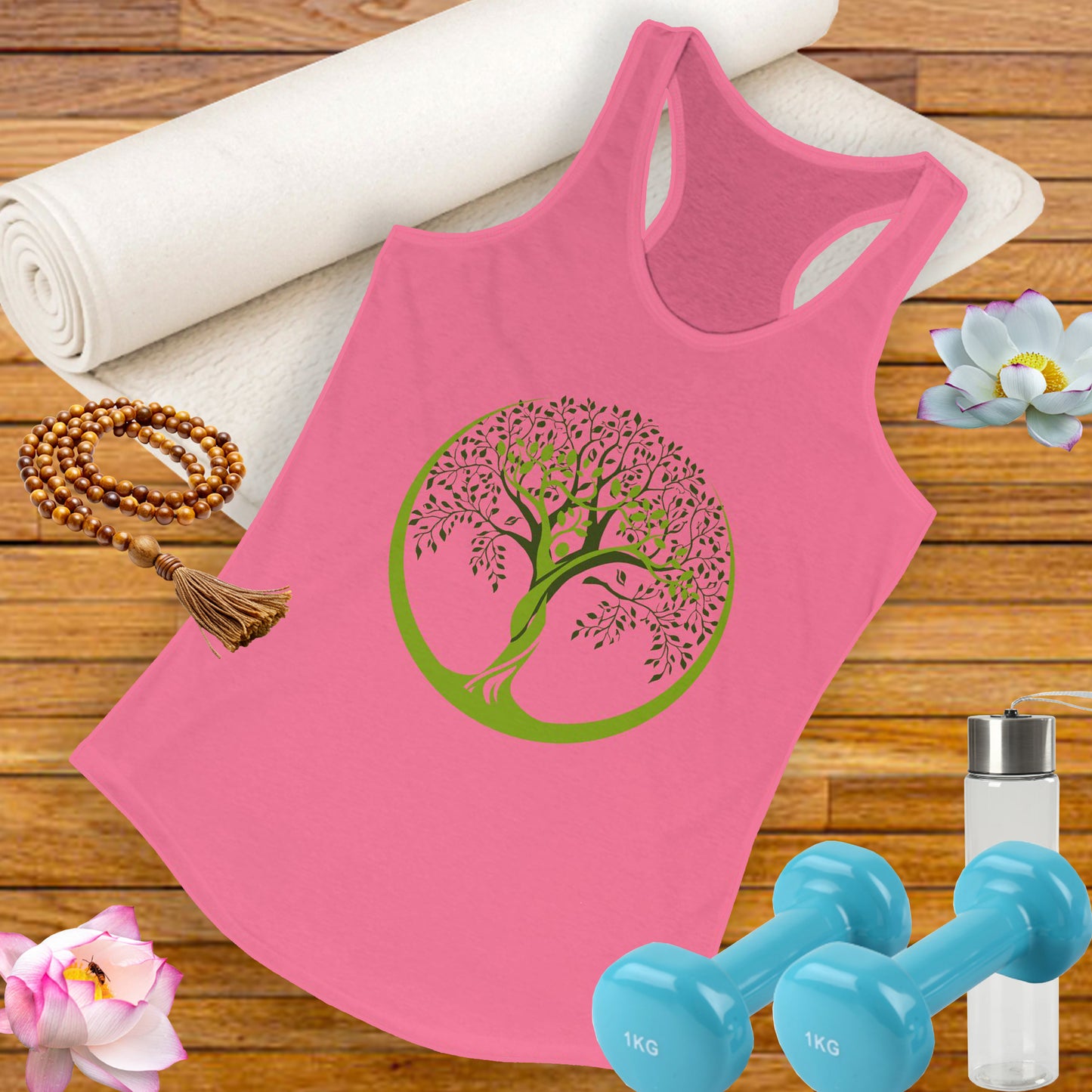 Embodied Growth Racerback Tank - Tree of Life, Tree of You