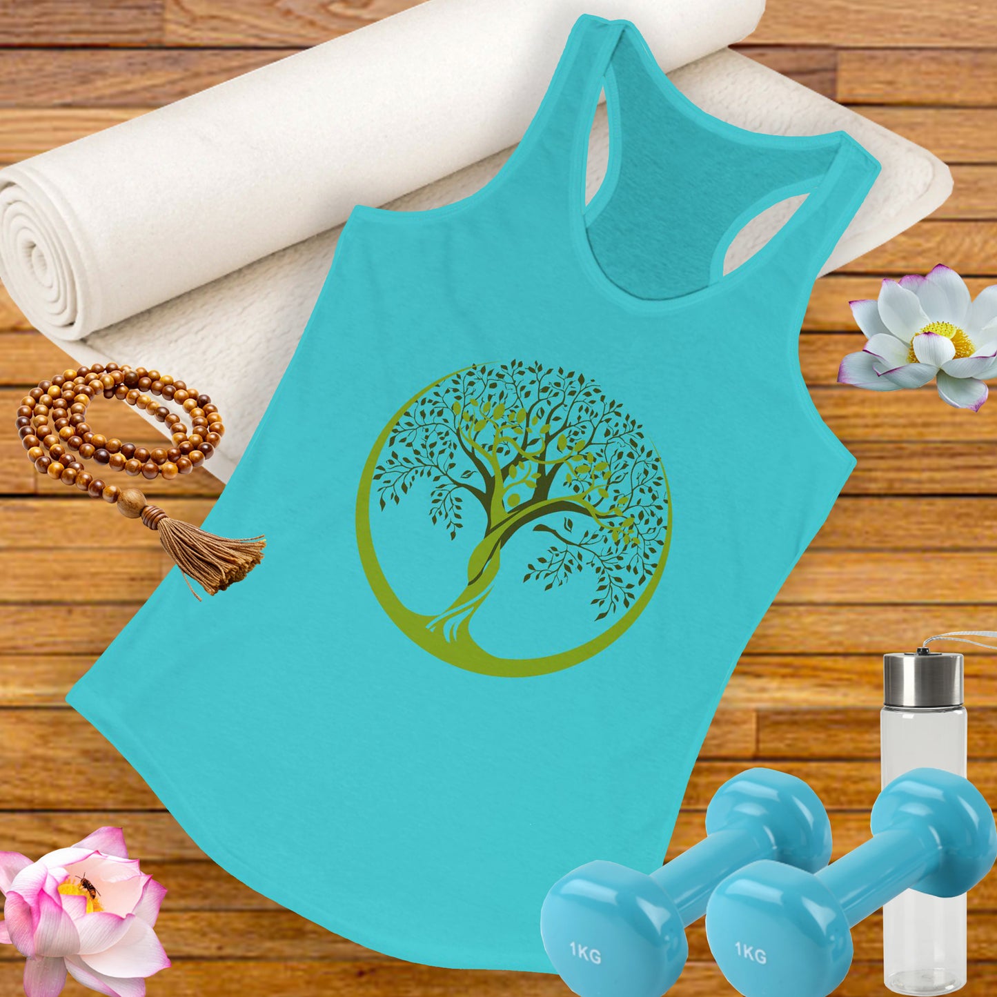 Embodied Growth Racerback Tank - Tree of Life, Tree of You