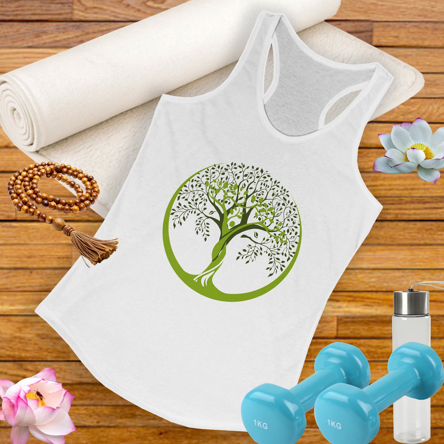 Embodied Growth Racerback Tank - Tree of Life, Tree of You