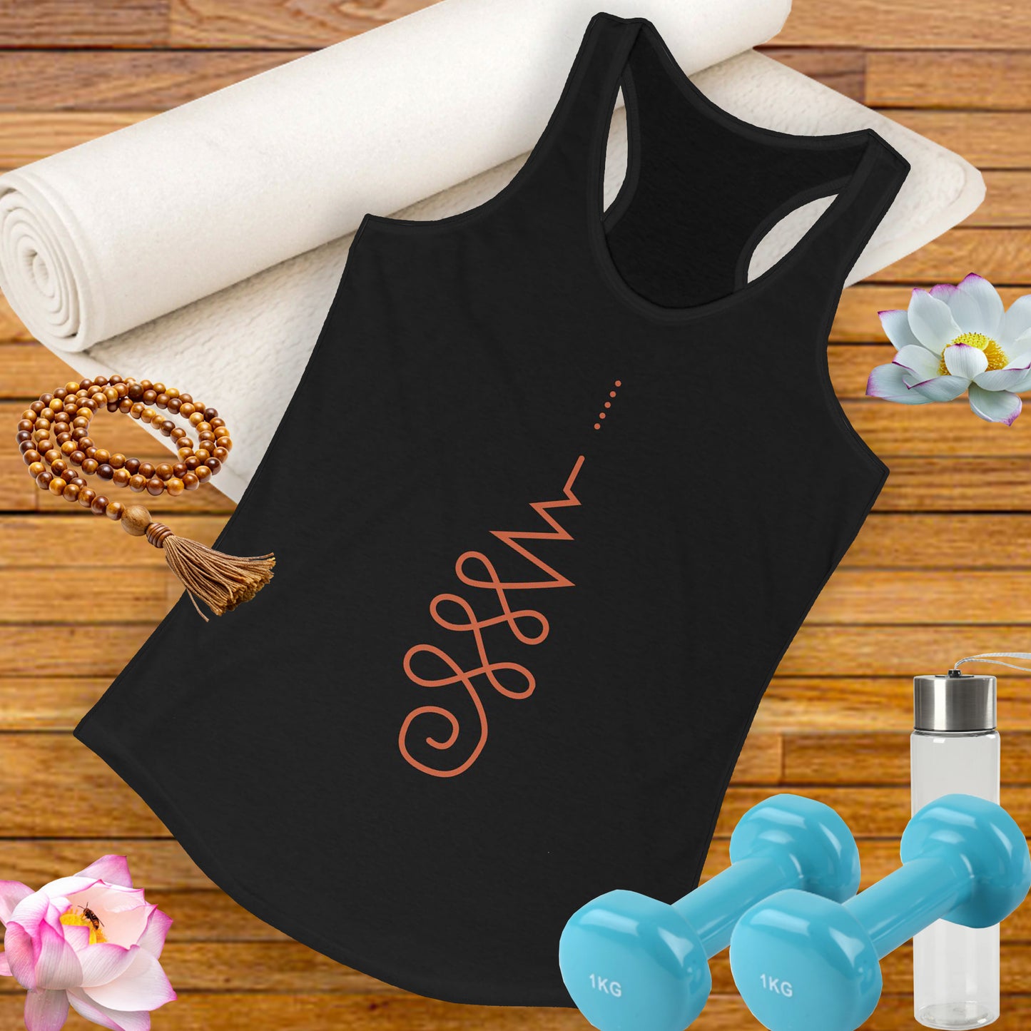 Awaken Energy Racerback Tank – Flow with Inner Power