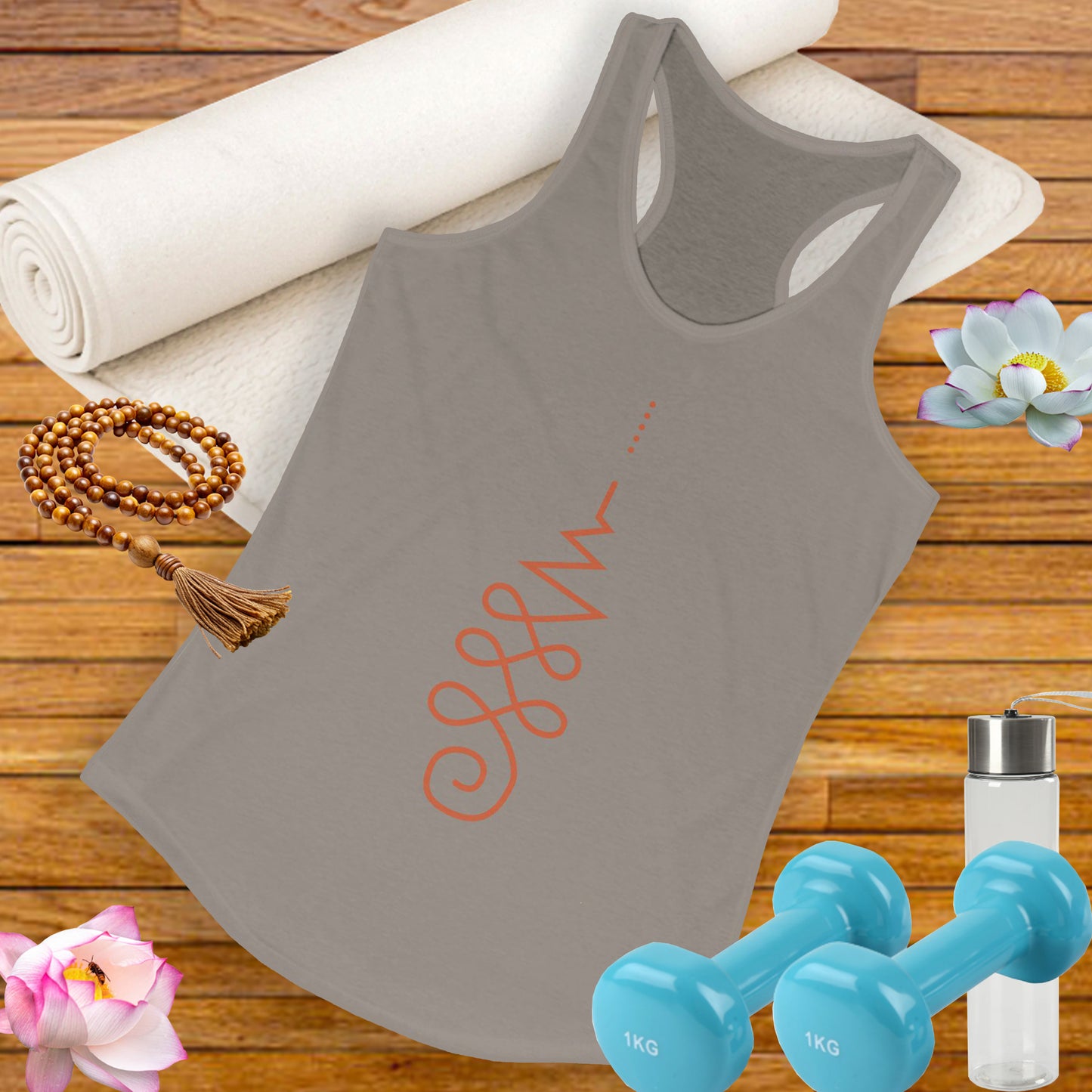 Awaken Energy Racerback Tank – Flow with Inner Power