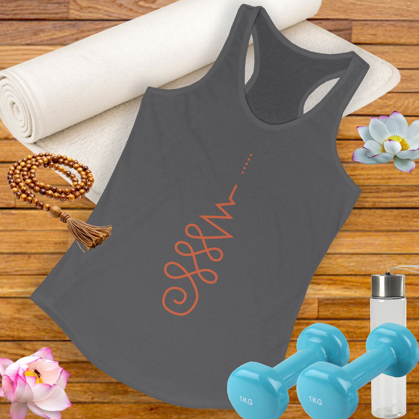 Awaken Energy Racerback Tank – Flow with Inner Power