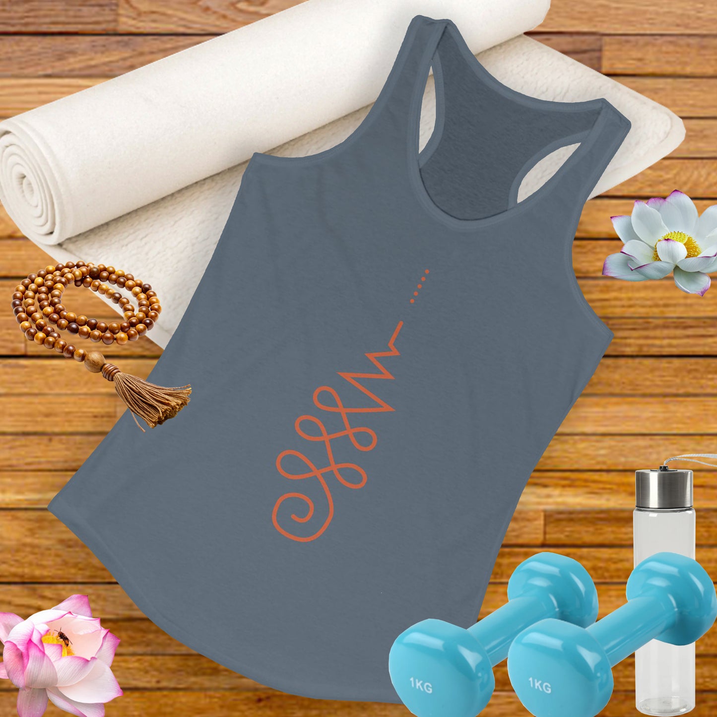 Awaken Energy Racerback Tank – Flow with Inner Power