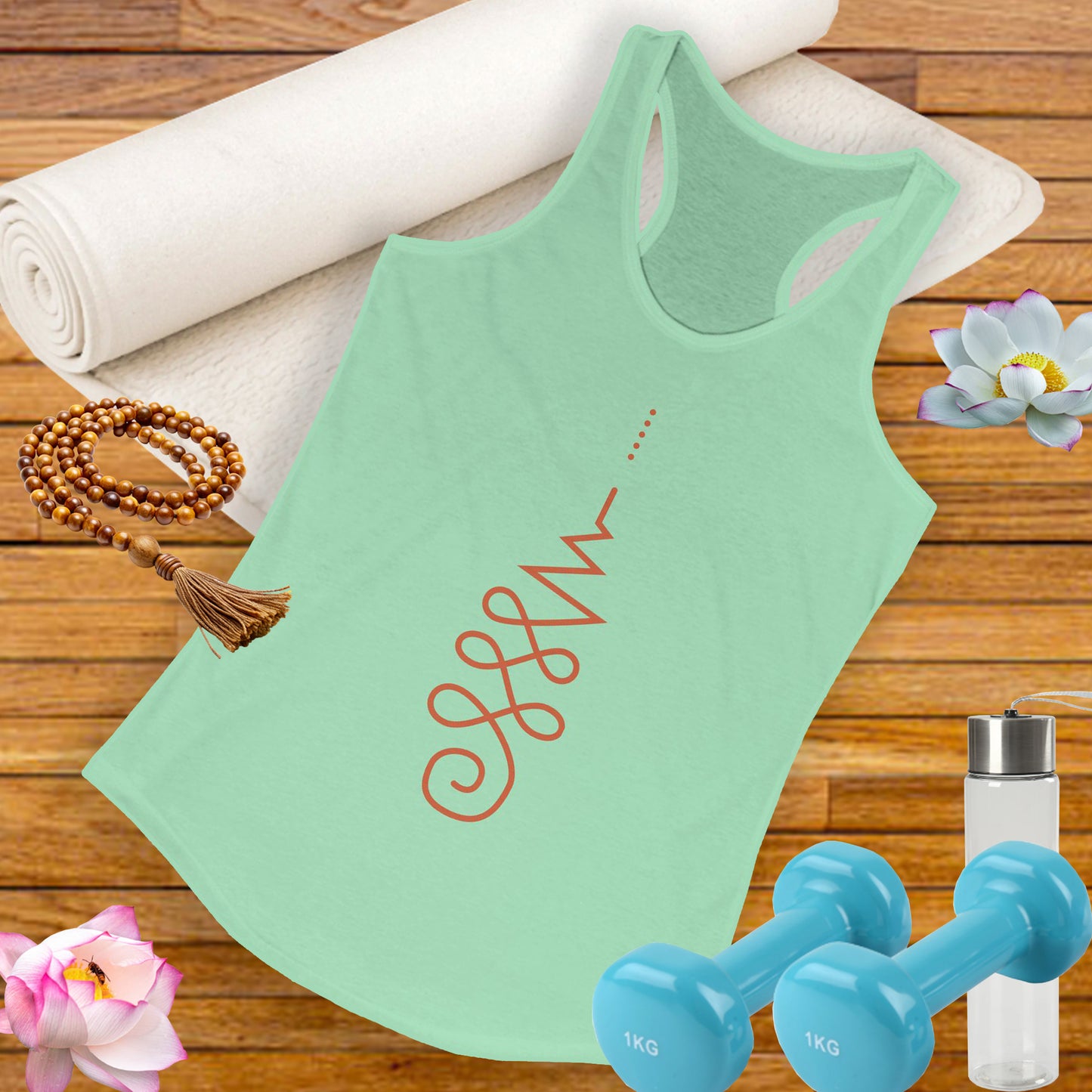 Awaken Energy Racerback Tank – Flow with Inner Power