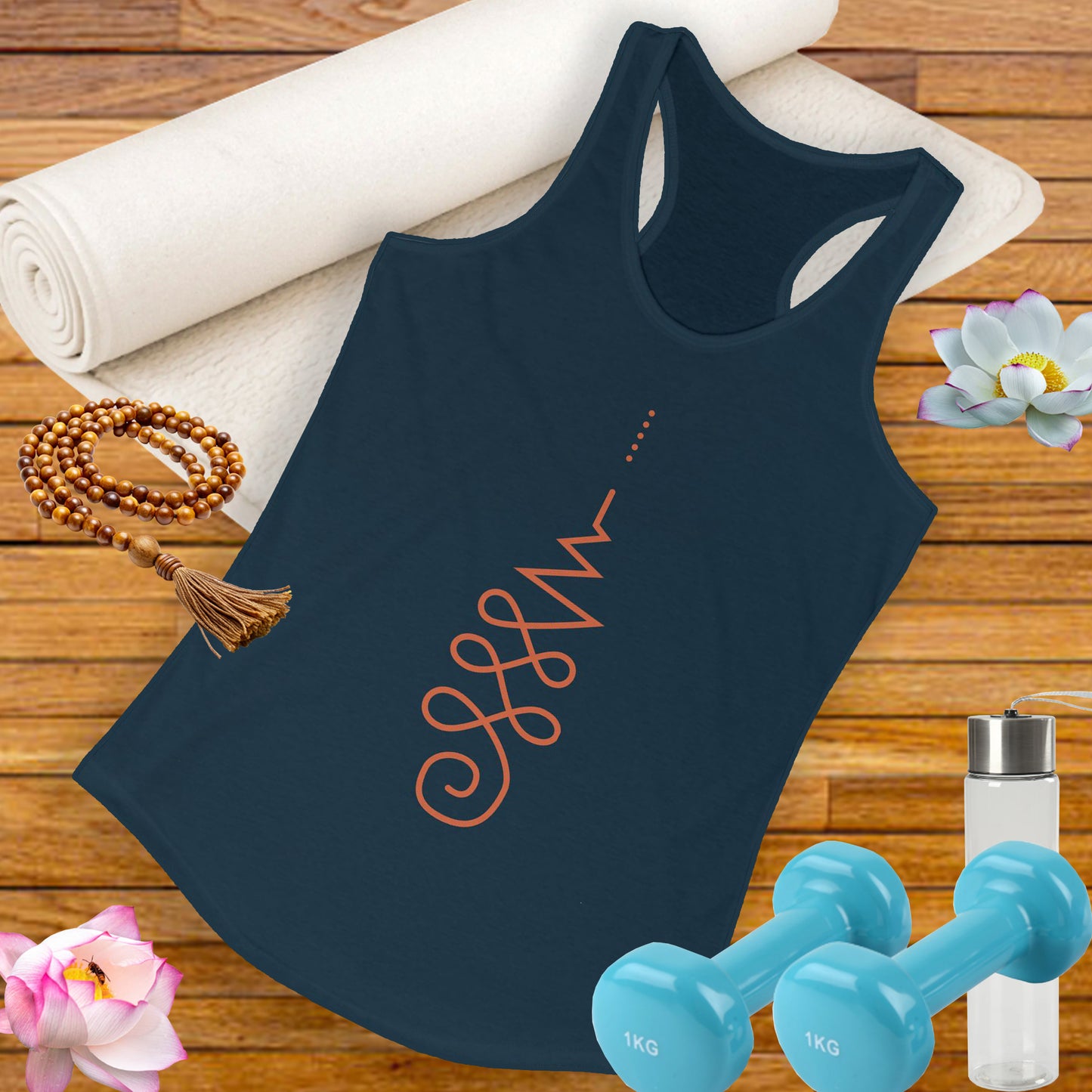 Awaken Energy Racerback Tank – Flow with Inner Power