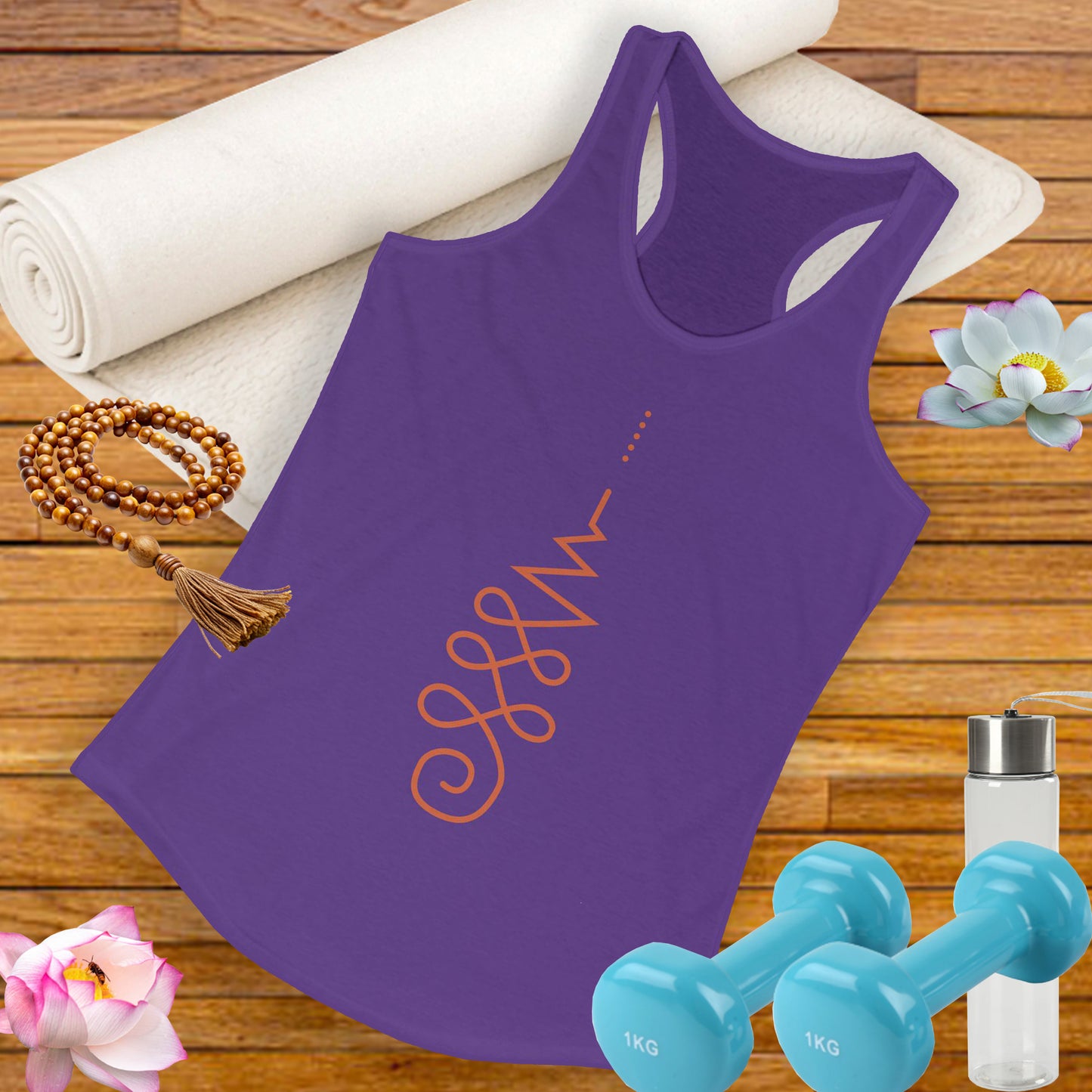 Awaken Energy Racerback Tank – Flow with Inner Power