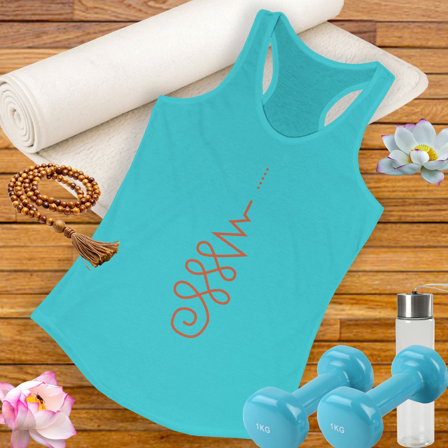 Awaken Energy Racerback Tank – Flow with Inner Power