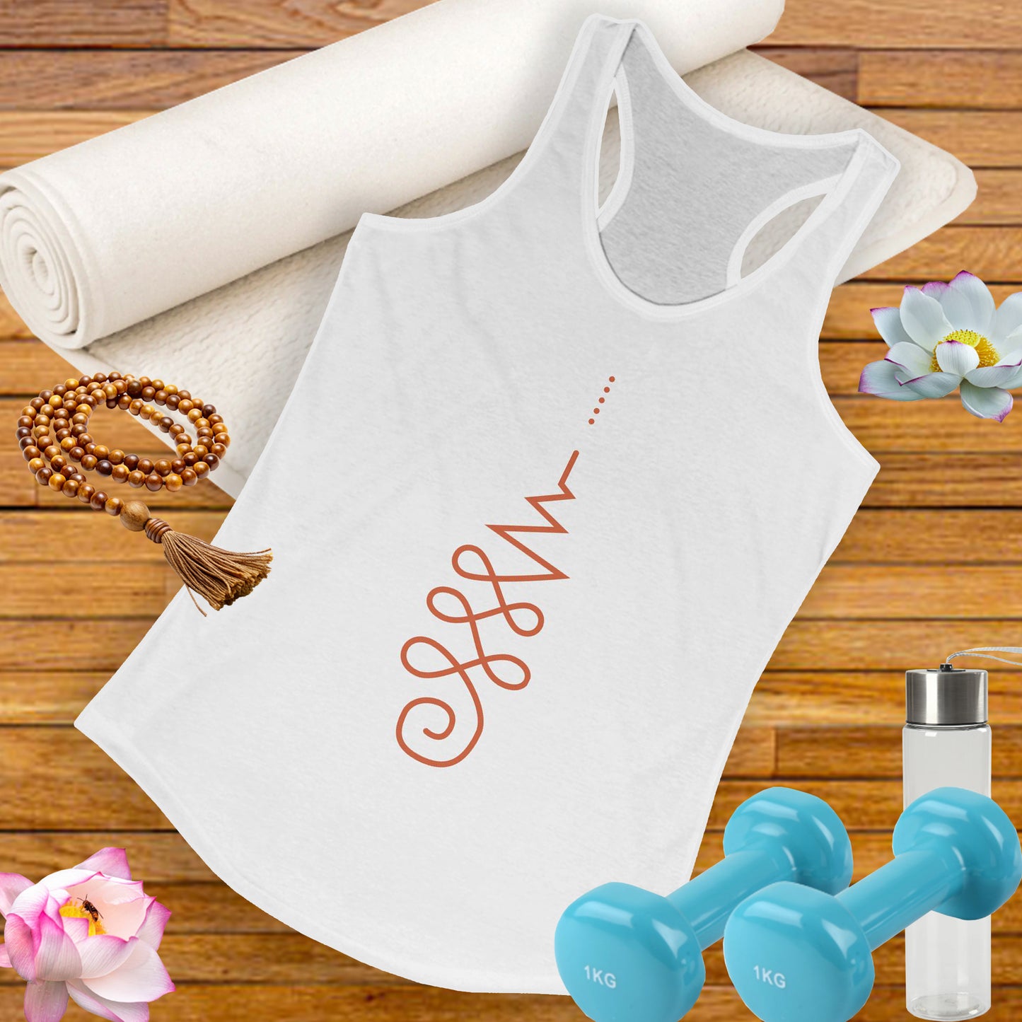 Awaken Energy Racerback Tank – Flow with Inner Power