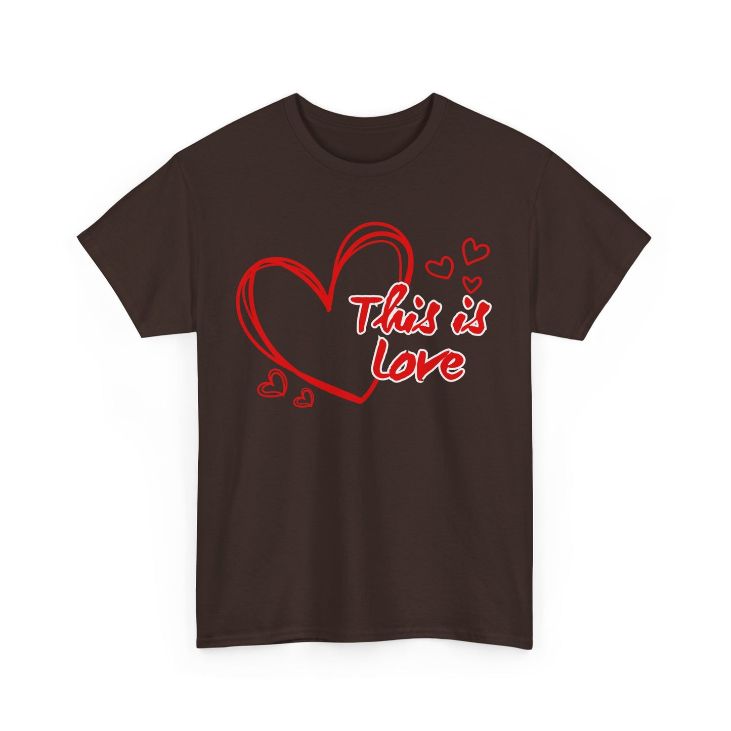 “This Is Love” Heavy Cotton Tee - A Celebration of Divine Connection