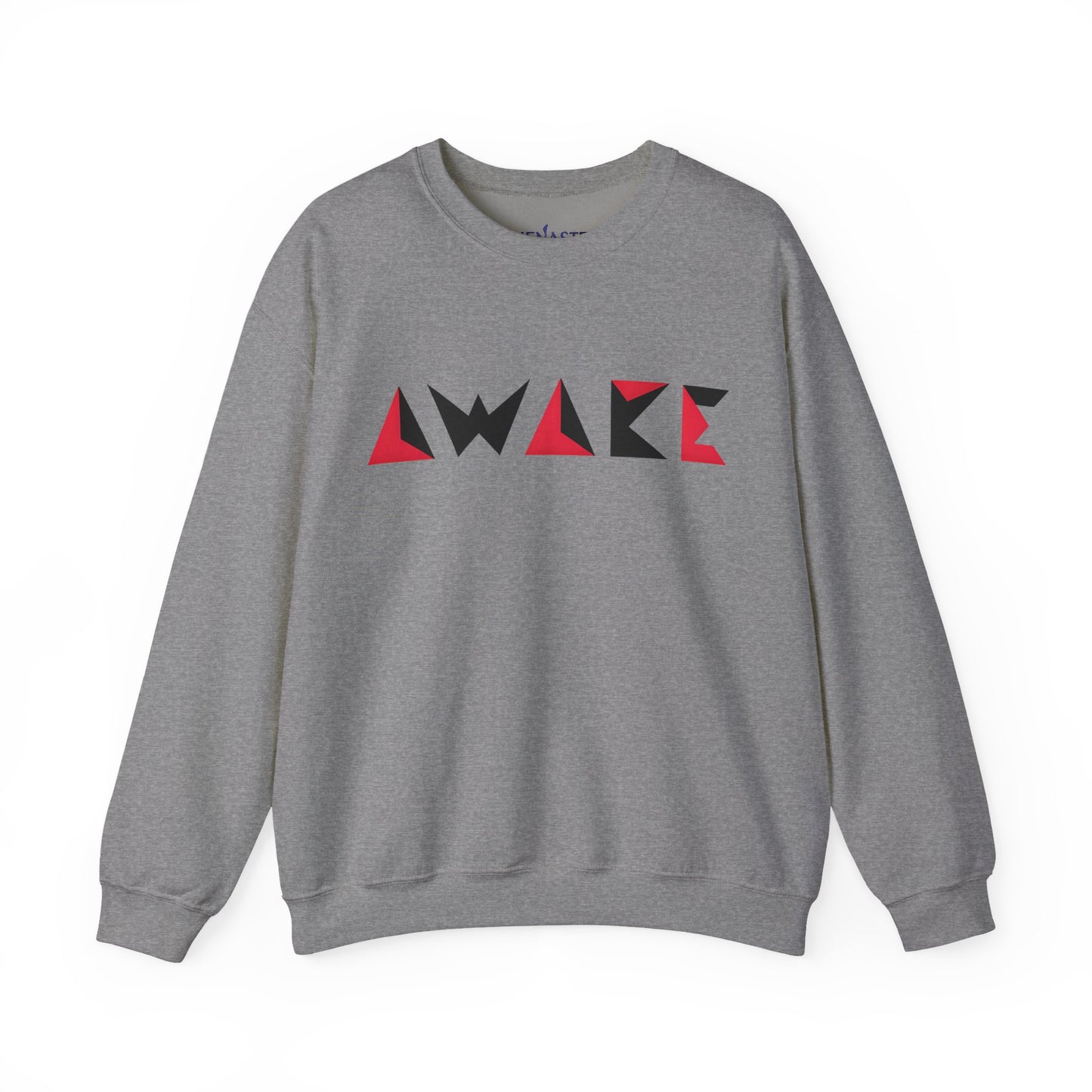 🌙 Menaste Geometric "AWAKE" Sweatshirt