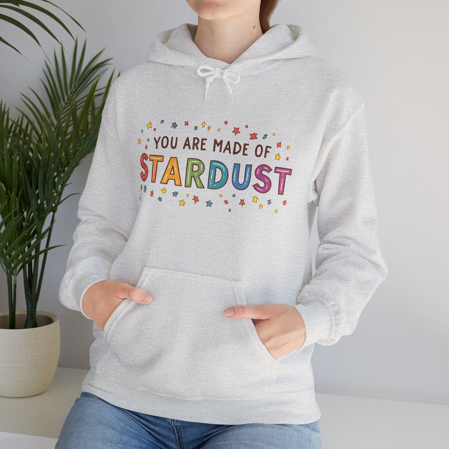 “You Are Made of Stardust” Cosmic Reminder Hoodie✨🌌