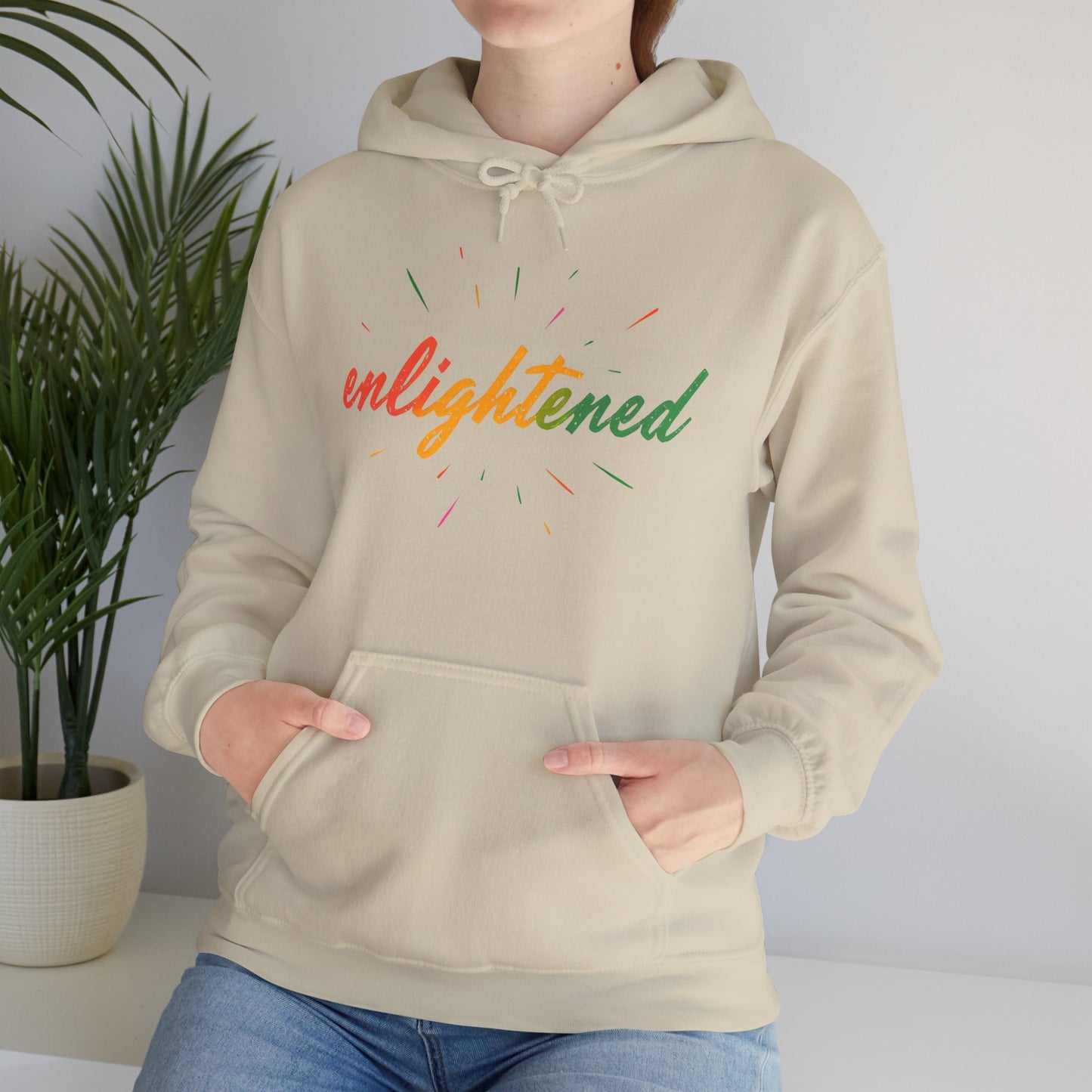 🌈ENLIGHTENED Hoodie — Street Soul Meets Higher Vibes✨🔥