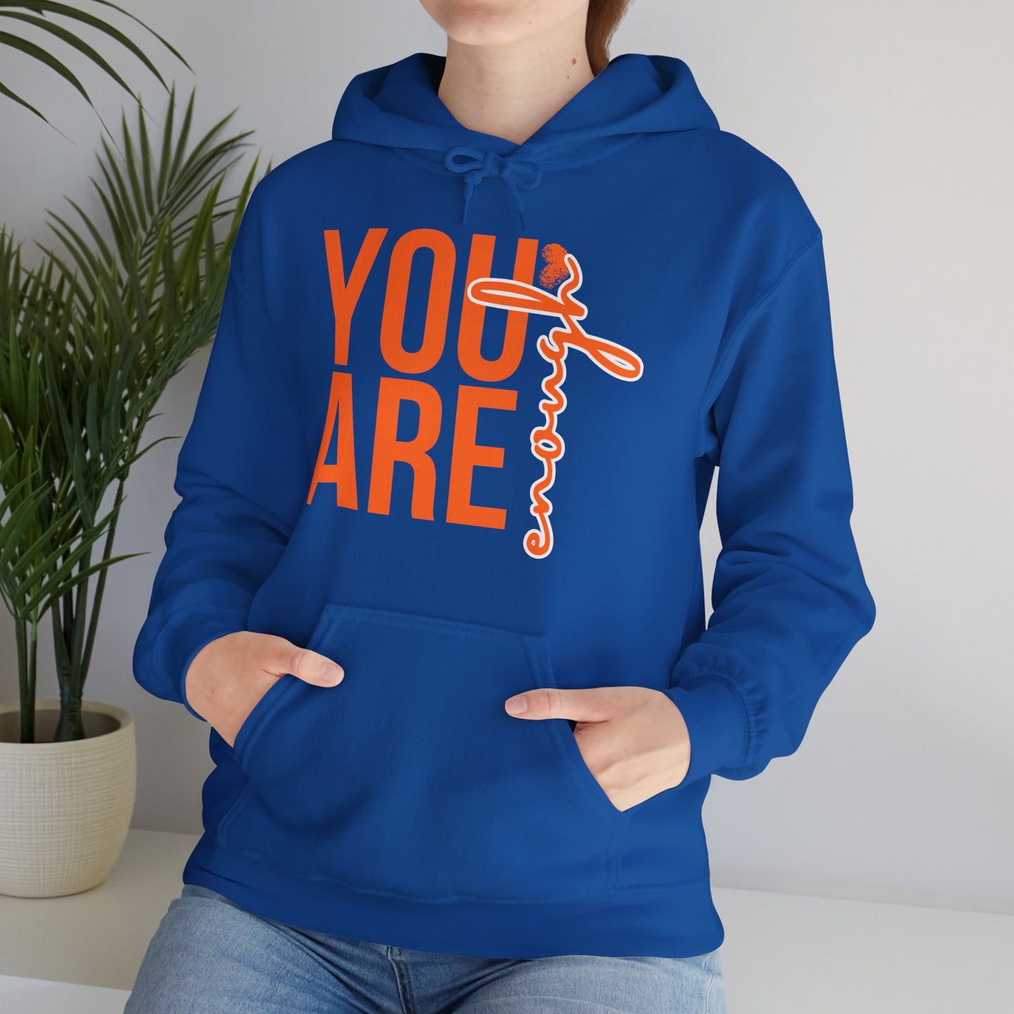 🌸You Are Enough Hoodie – A Soulful Reminder of Worthiness & Inner Light✨