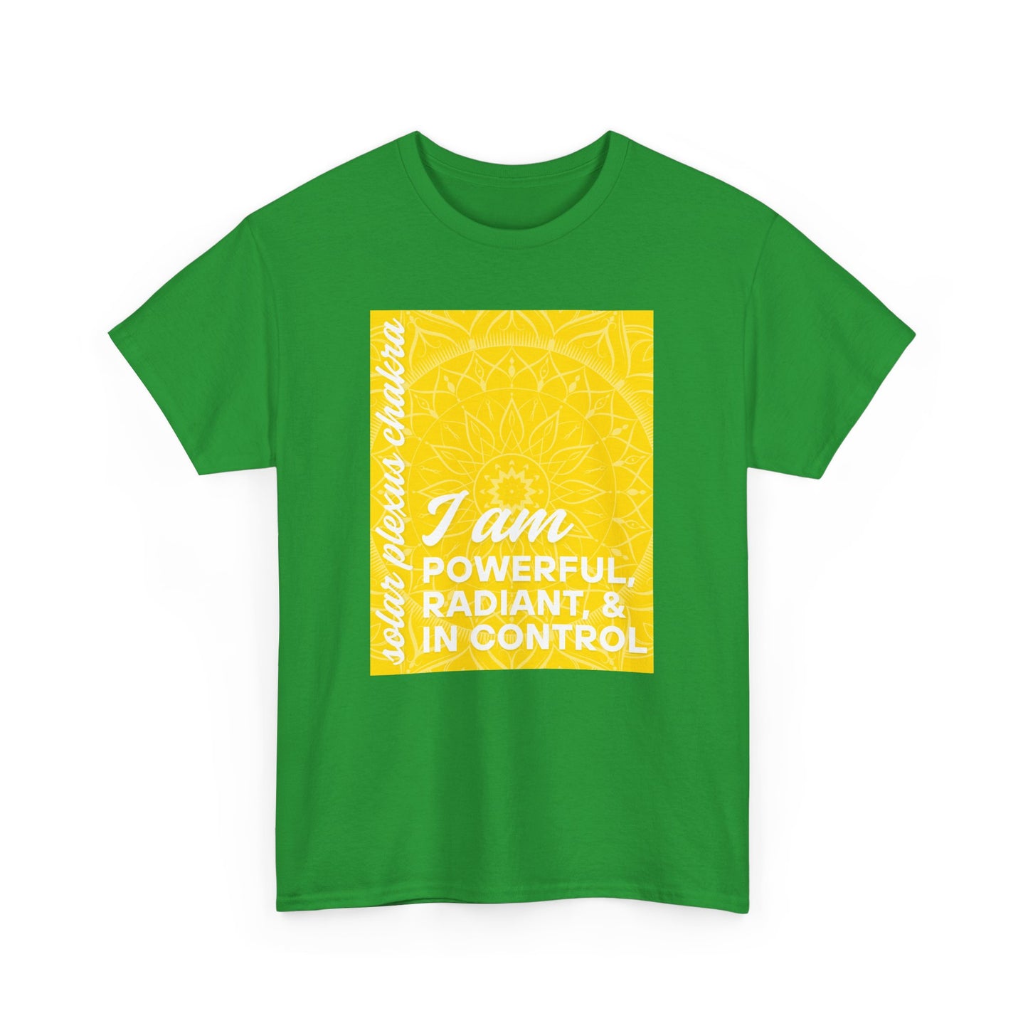 ☀️Radiant Power Heavy Cotton Tee - Own Your Inner Fire