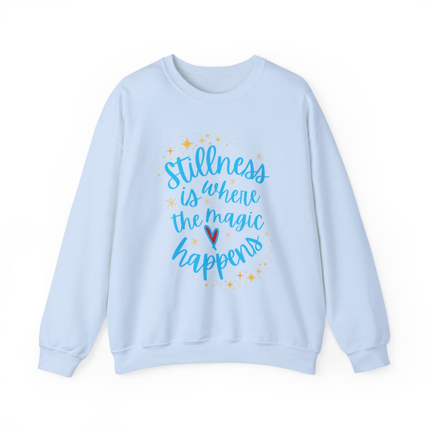 🌌The Magic of Stillness - Mindful Moments Crewneck Sweatshirt