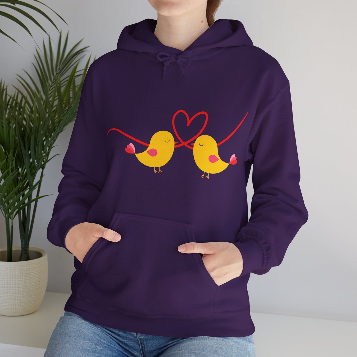 🕊️“Two Souls, One Heart” Hoodie – A Cozy Embrace of Love & Connection