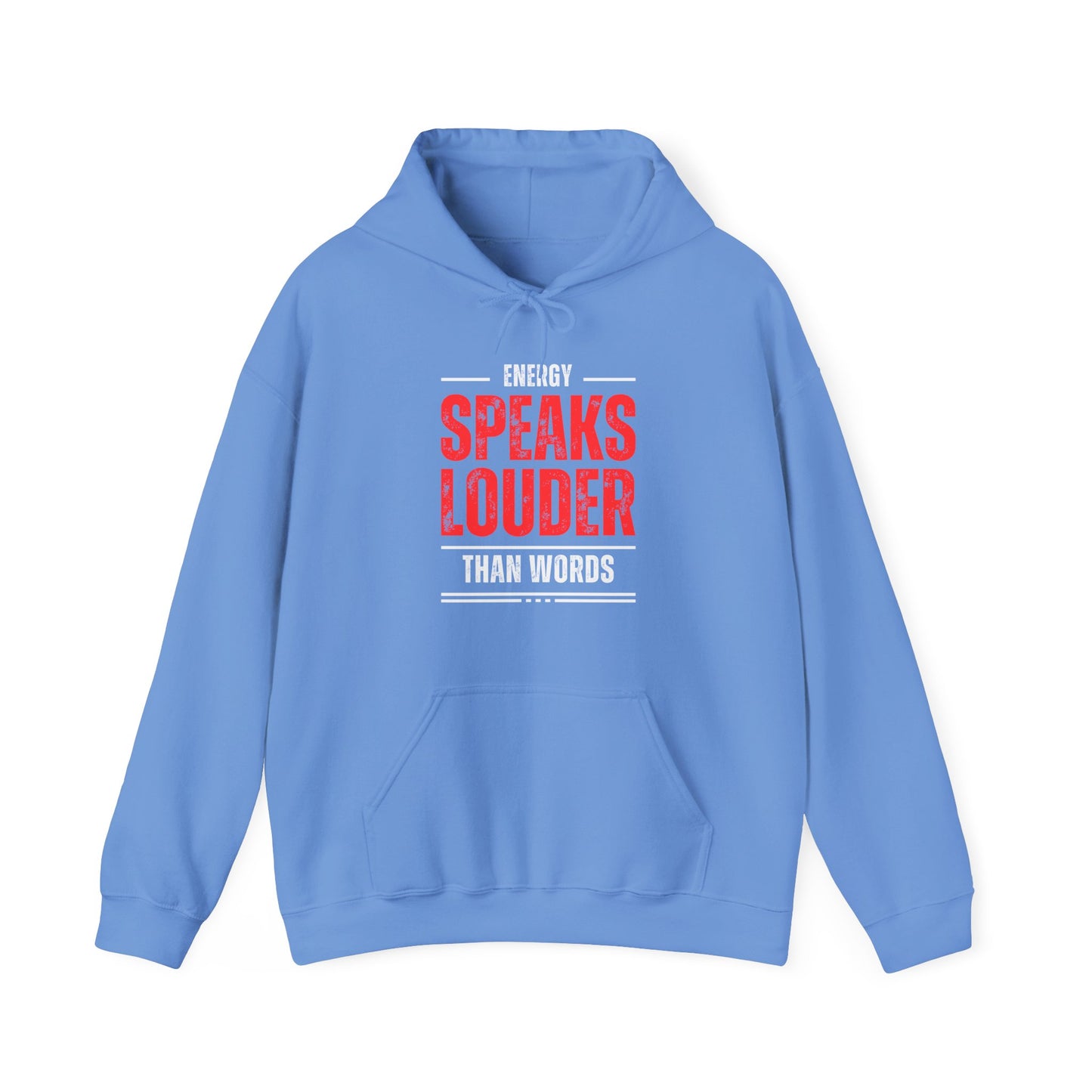 Energy Speaks Louder Than Words Hoodie – Cozy Spiritual Statement Wear✨