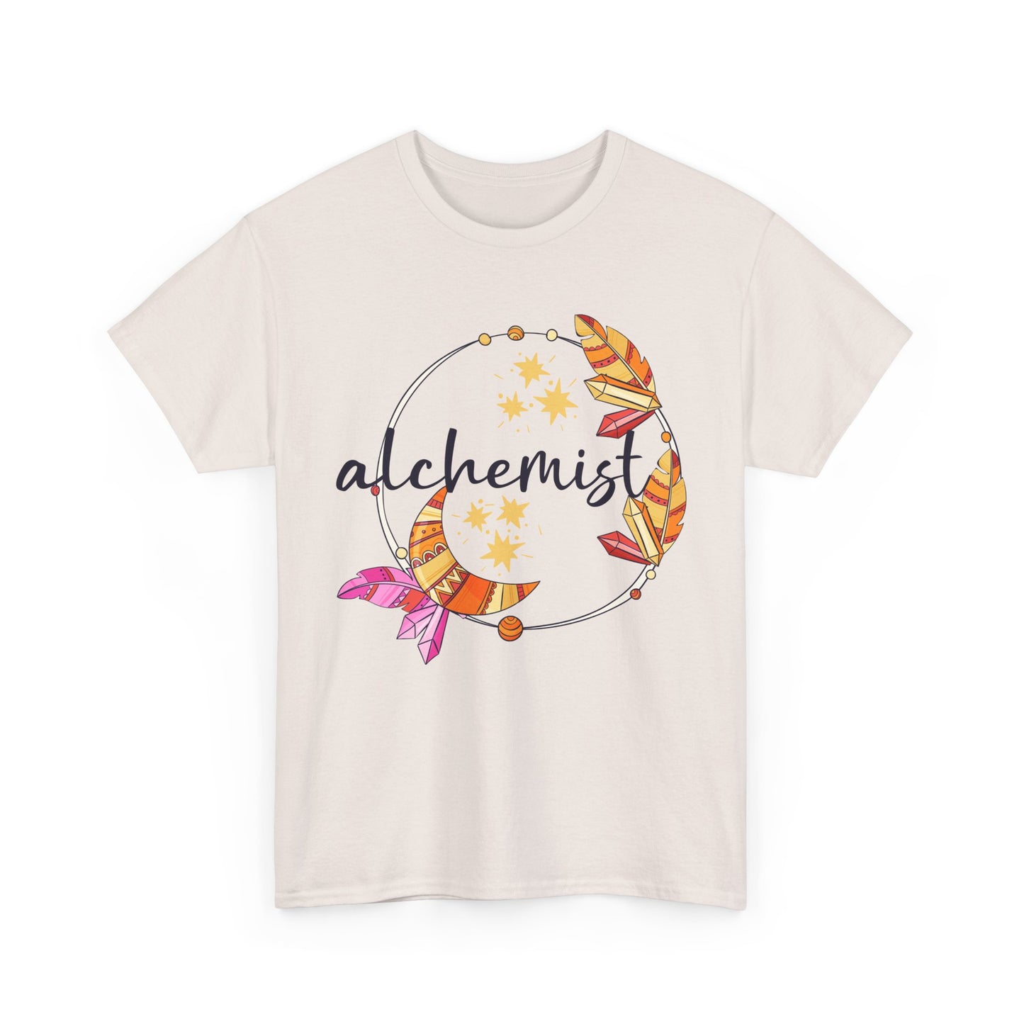 "Alchemist of the Soul" - Boho Style Heavy Cotton Tee