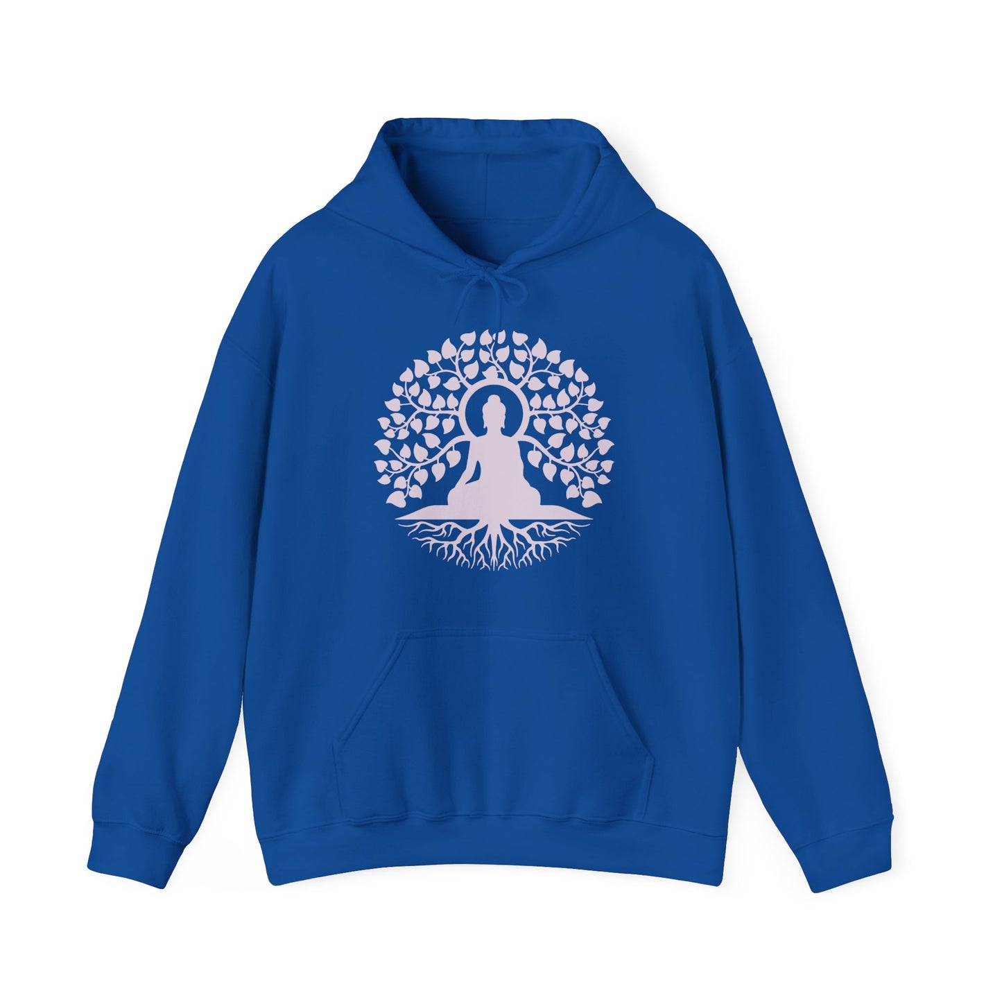 🌱Stillness Hoodie – Buddha Roots & Inner Peace🧘‍♂️🌳✨