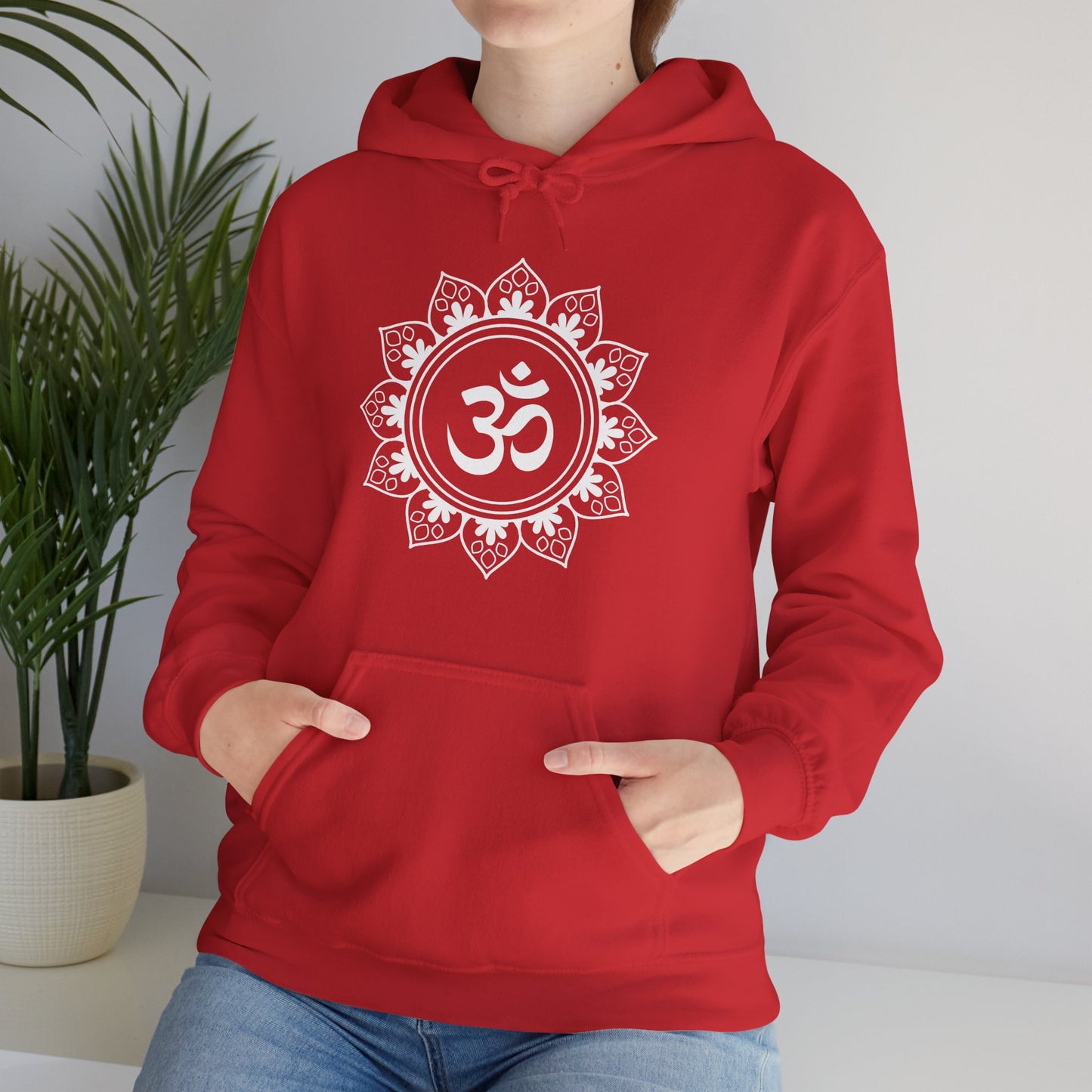 🕉️Tranquil Om Mandala Hoodie🌿✨