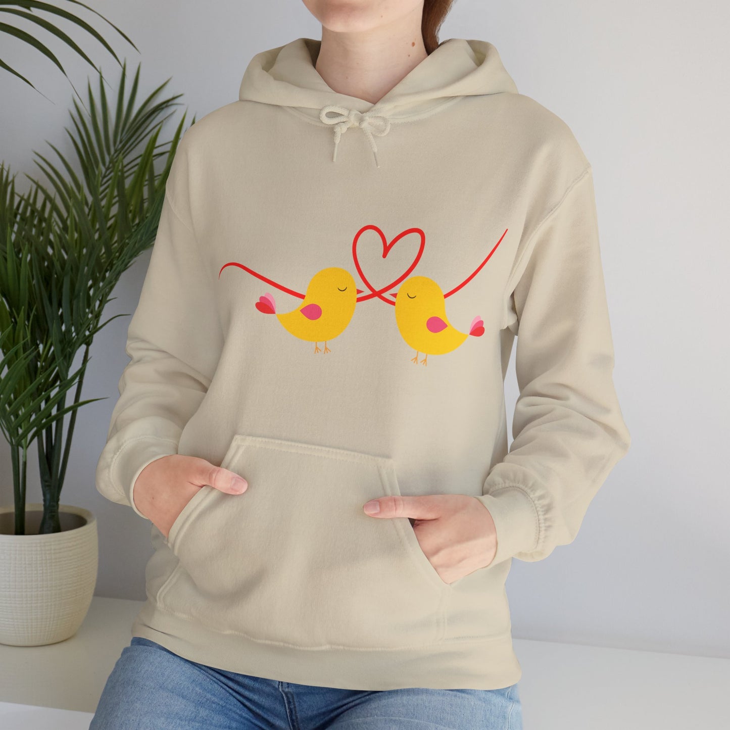 🕊️“Two Souls, One Heart” Hoodie – A Cozy Embrace of Love & Connection