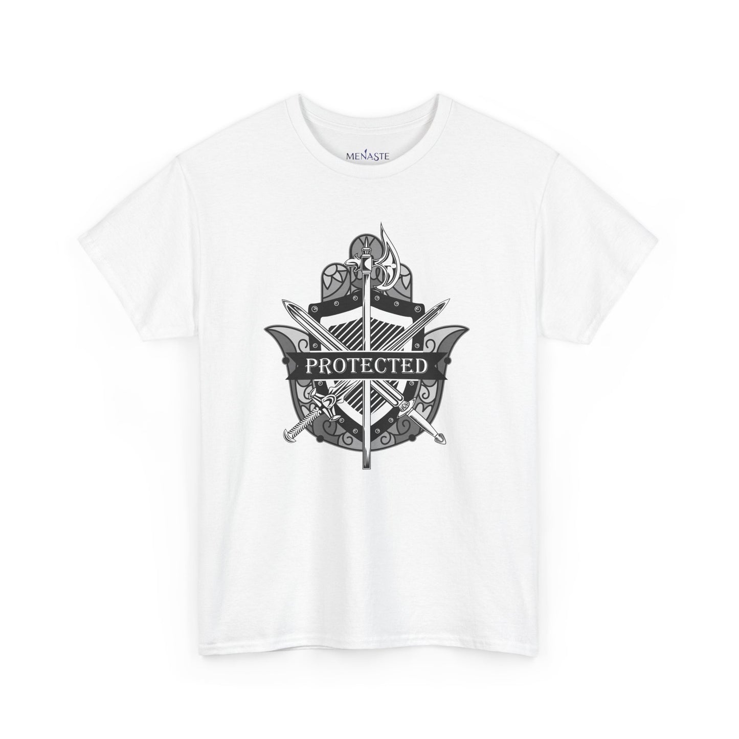 🛡️✋ PROTECTED — The Warrior’s Hamsa Shield Tee (Menaste Edition)