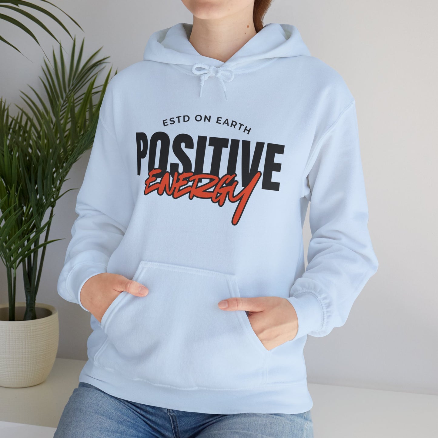 🌞Positive Energy Hoodie — Radiate Light, Ground in Presence✨🌿