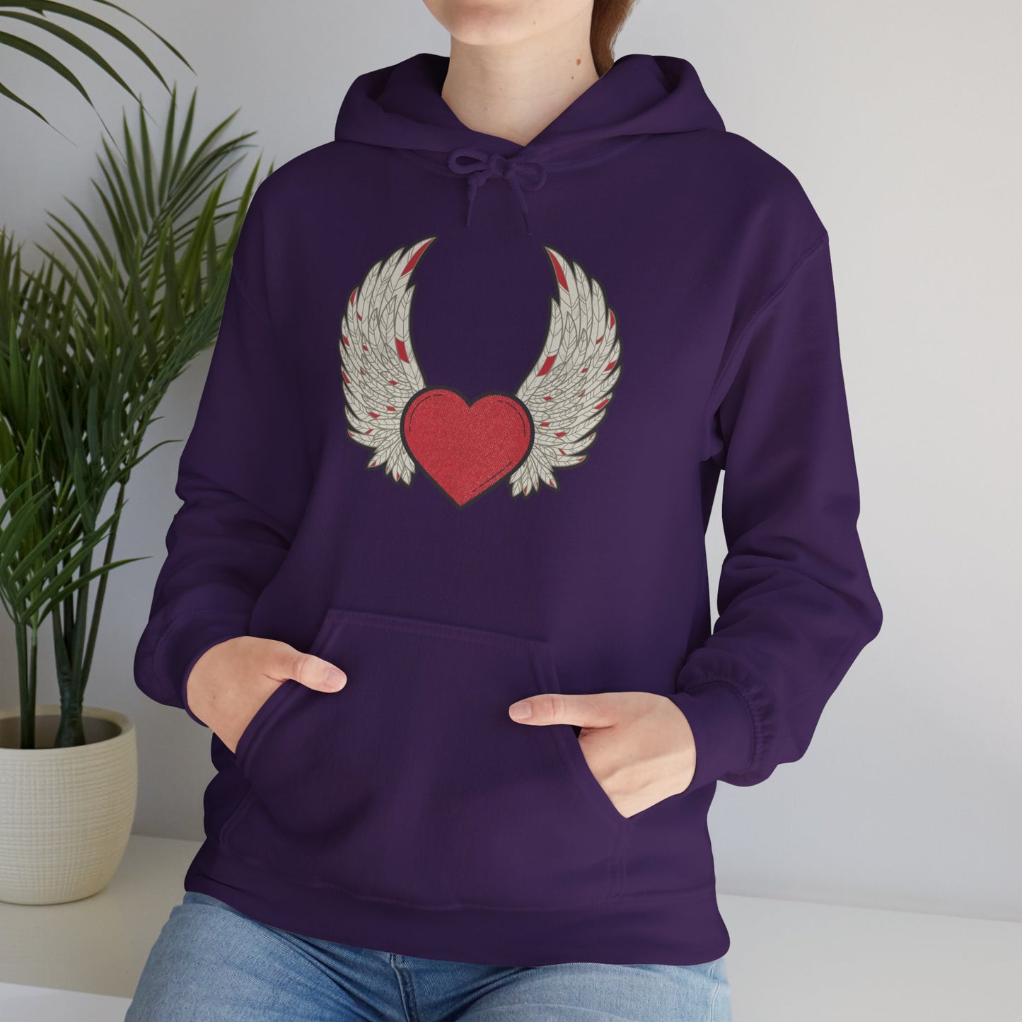 ❤️Heart Wings Hoodie – Love in Flight 🌟✨