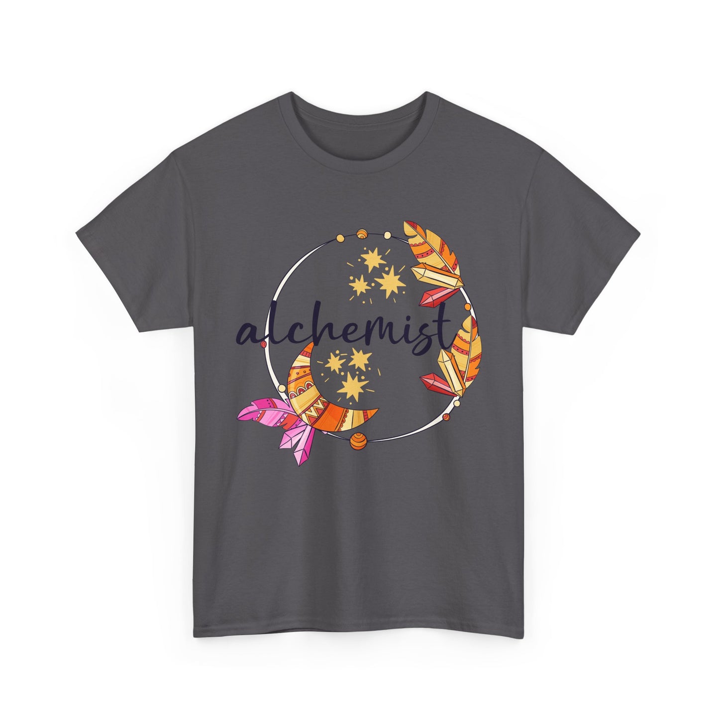 "Alchemist of the Soul" - Boho Style Heavy Cotton Tee