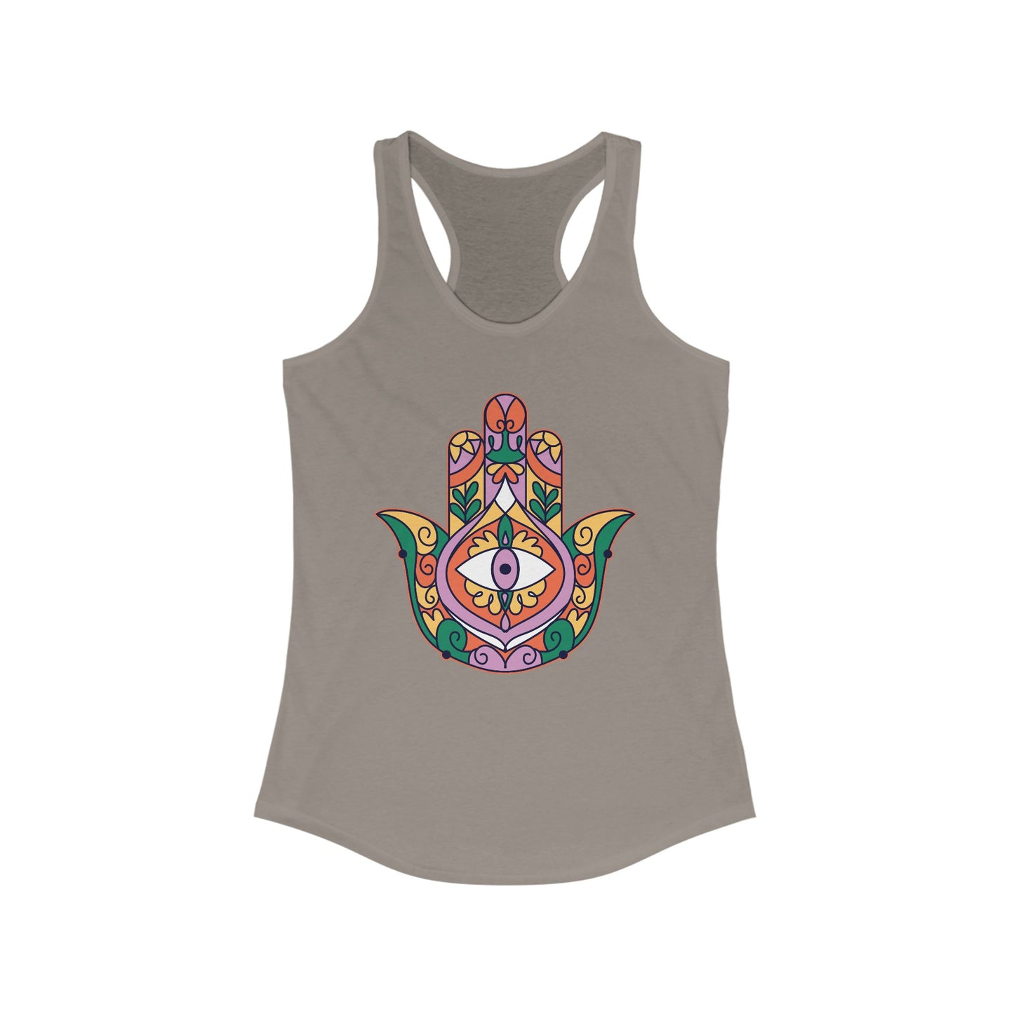 Hand of Fatima Tank top - BOHO Protection & Feminine Power - Women's Spiritual Apparel