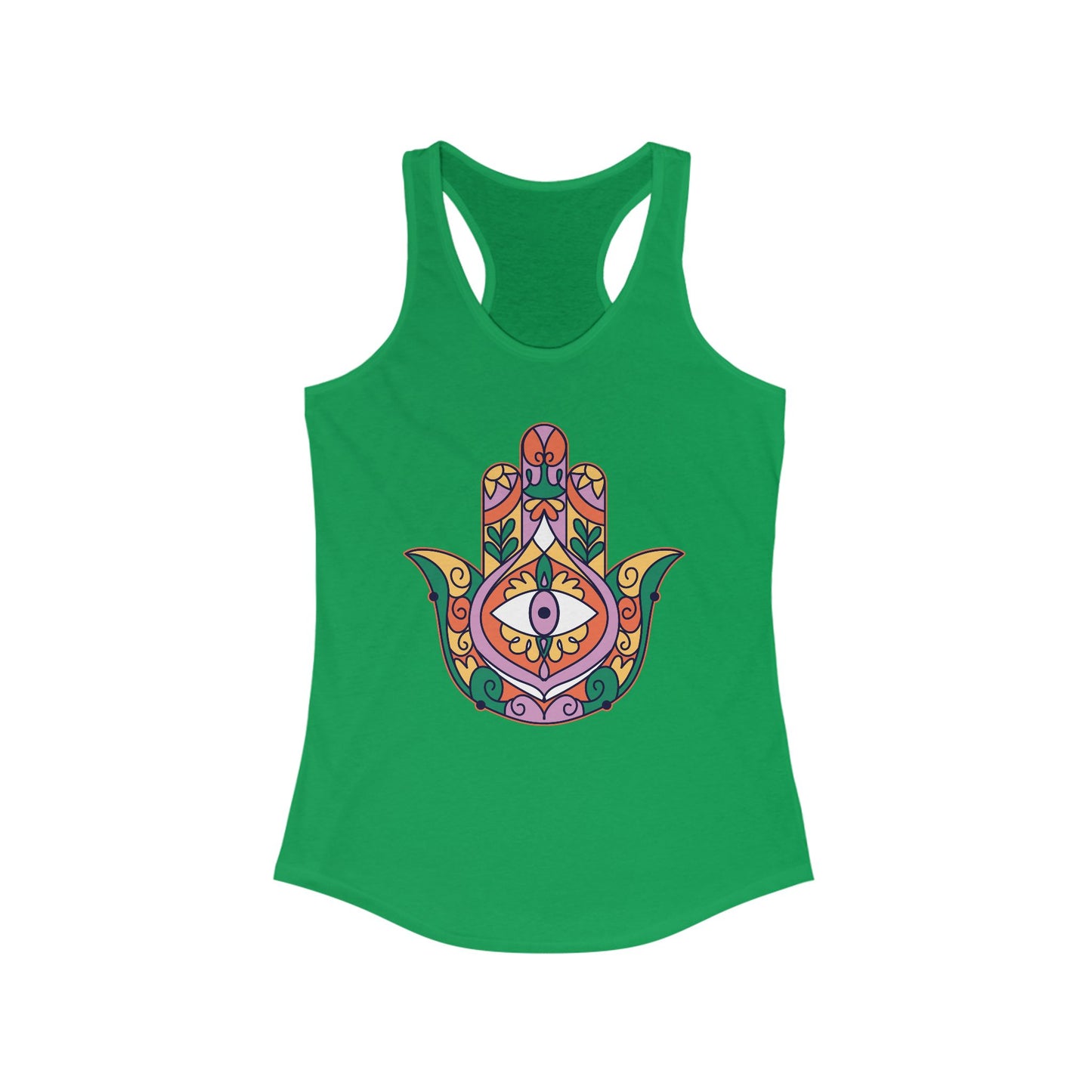 Hand of Fatima Tank top - BOHO Protection & Feminine Power - Women's Spiritual Apparel