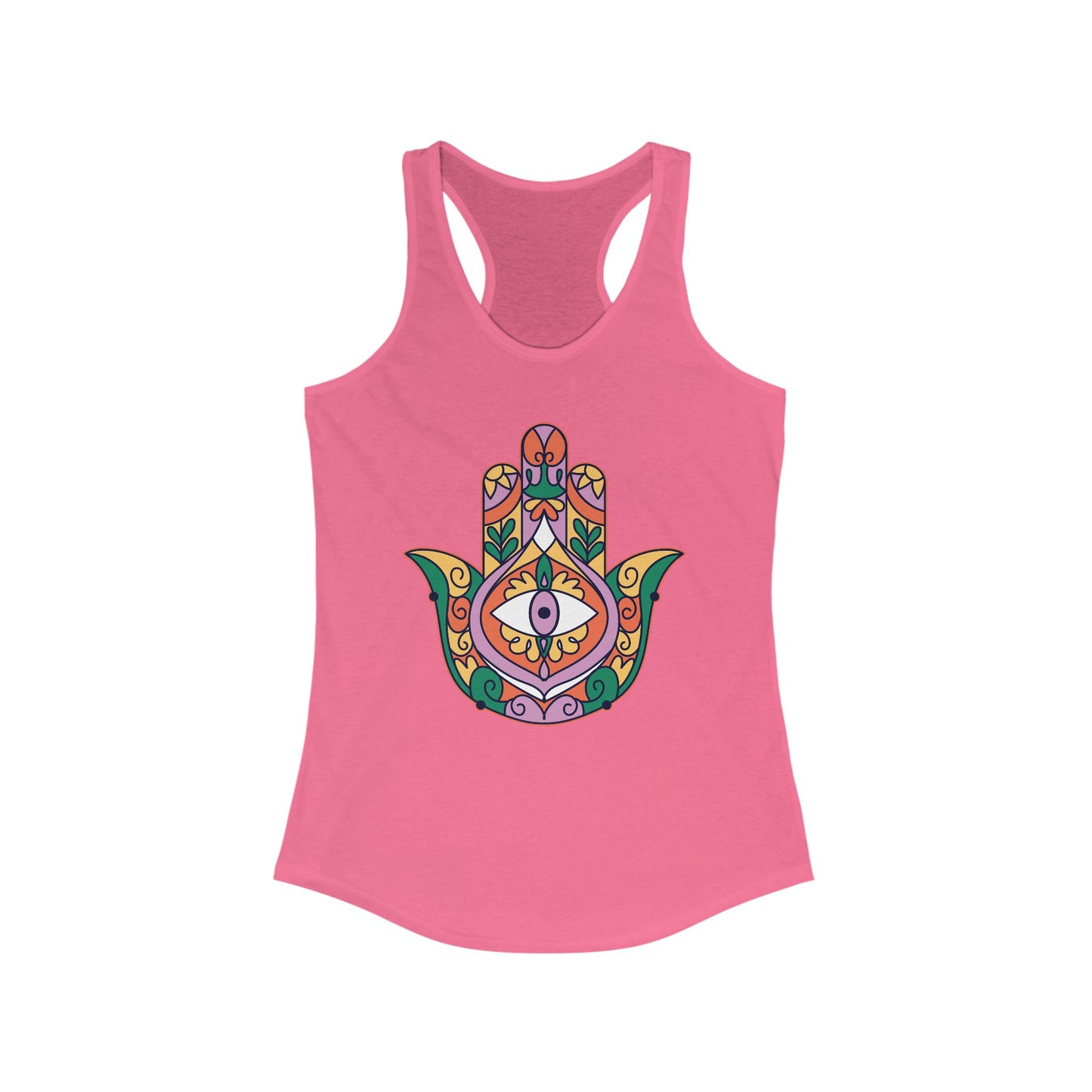 Hand of Fatima Tank top - BOHO Protection & Feminine Power - Women's Spiritual Apparel