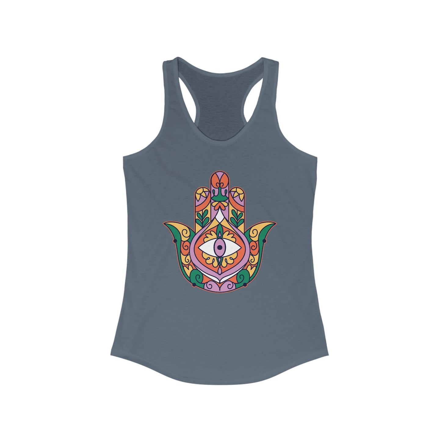 Hand of Fatima Tank top - BOHO Protection & Feminine Power - Women's Spiritual Apparel
