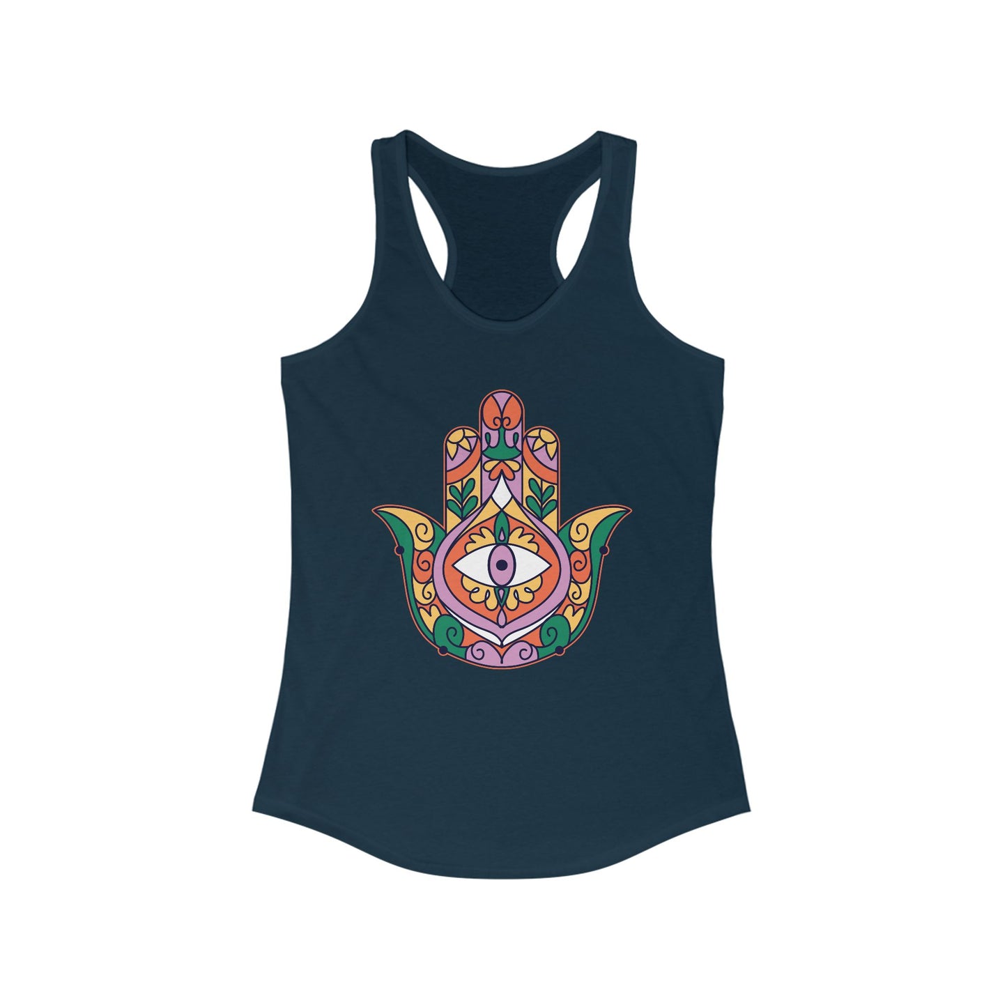 Hand of Fatima Tank top - BOHO Protection & Feminine Power - Women's Spiritual Apparel