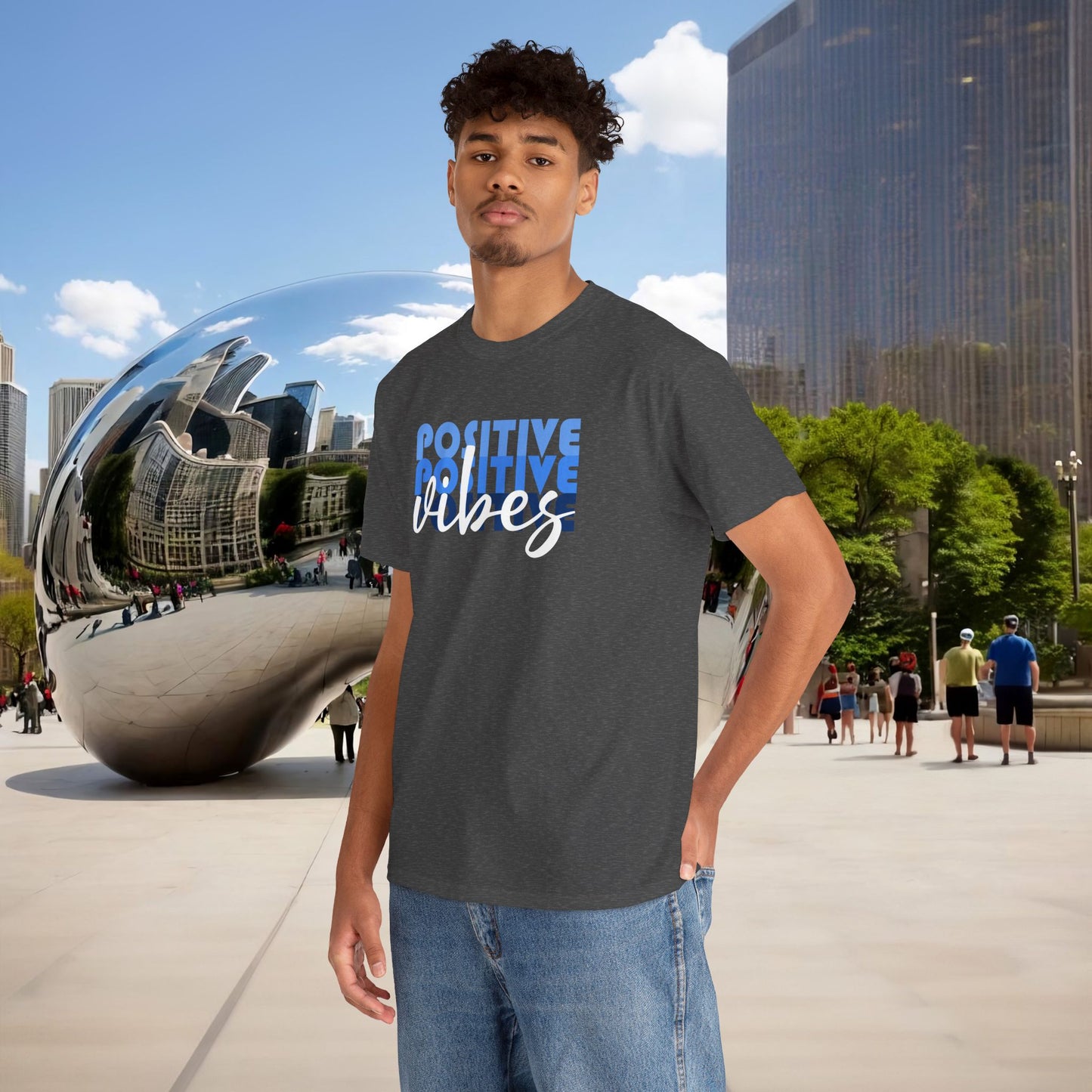 ⚡ POSITIVE FREQUENCY — Menaste™ T-Shirt