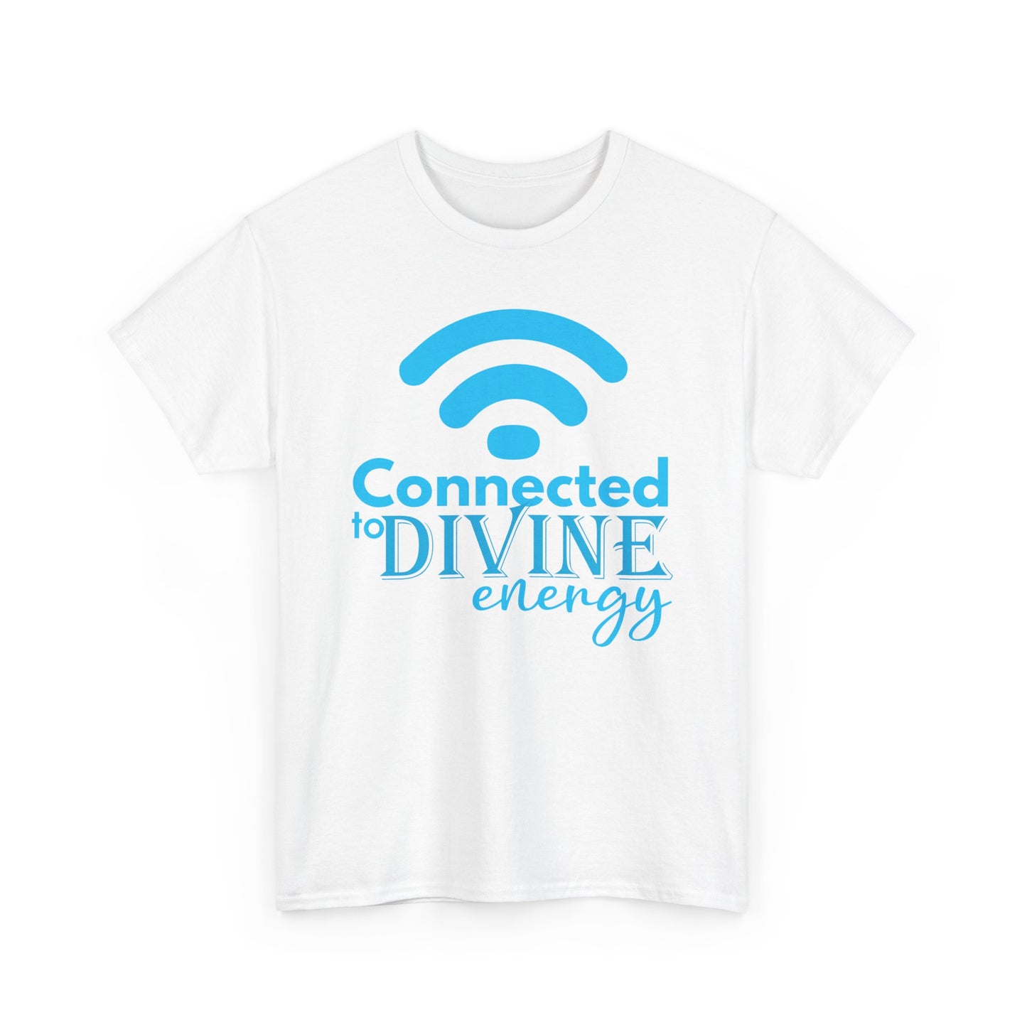 Divine Frequency - Spiritual Connection Heavy Cotton Tee